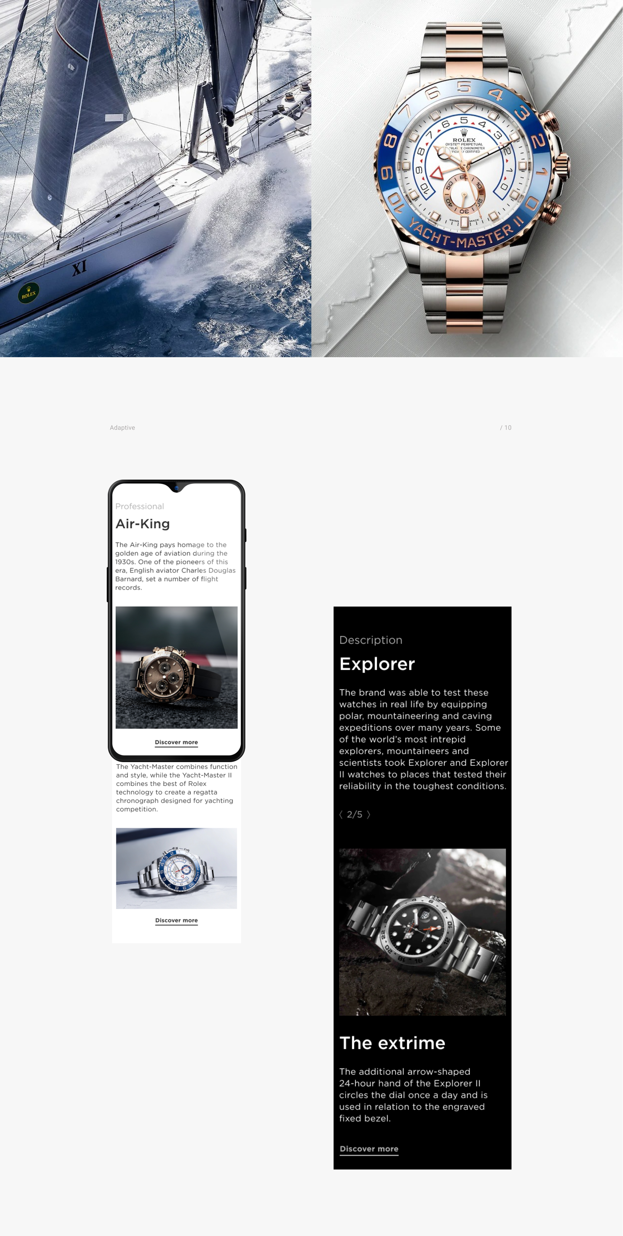 Rolex — Изображение №17 — Интерфейсы на Dprofile