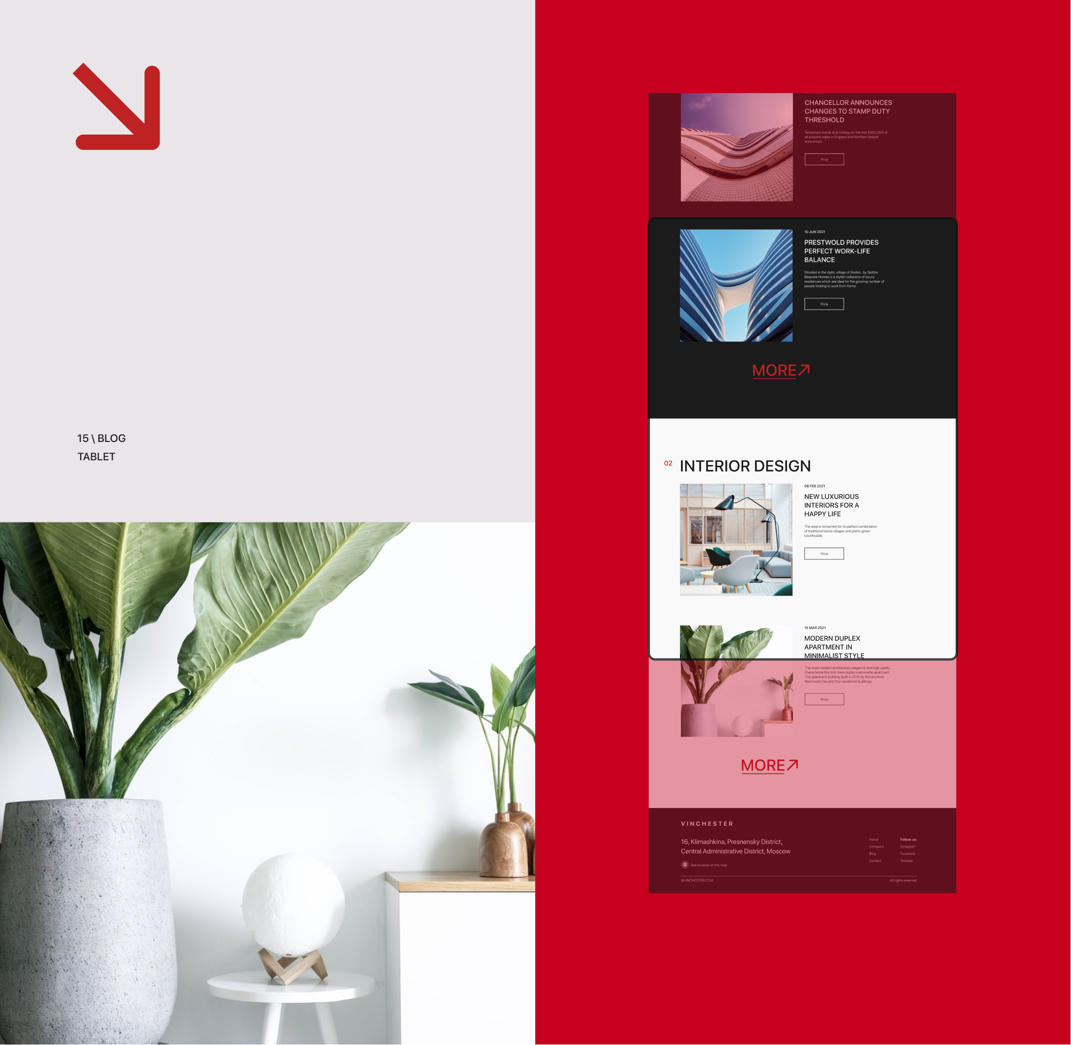 Vinchester — Web Design UX/UI — Изображение №14 — Интерфейсы на Dprofile