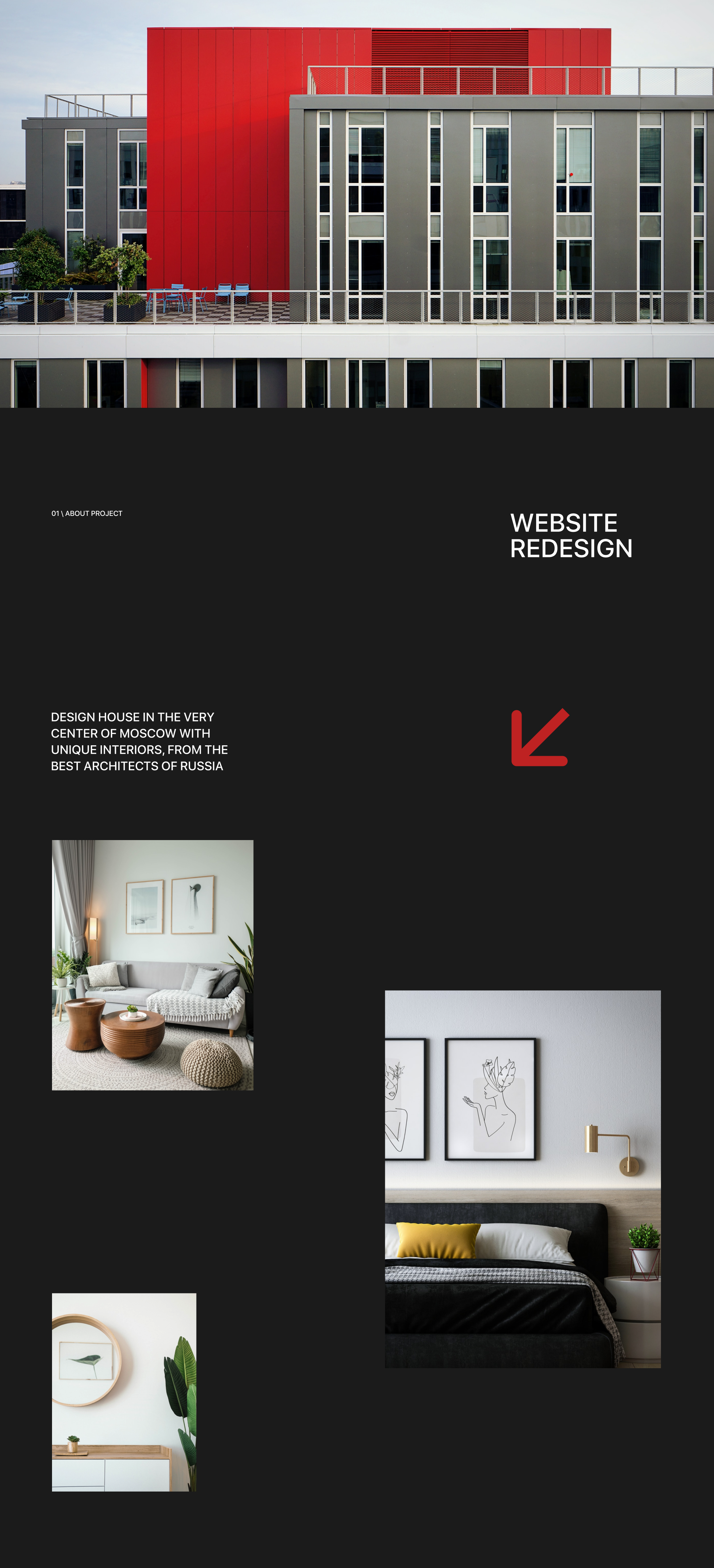 Vinchester — Web Design UX/UI — Изображение №1 — Интерфейсы на Dprofile