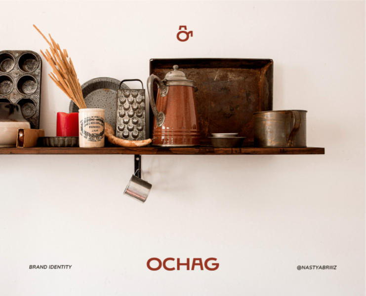ФИРМЕННЫЙ СТИЛЬ / ЛОГОТИП / OCHAG SHOP / BRAND IDENTITY — Брендинг на Dprofile