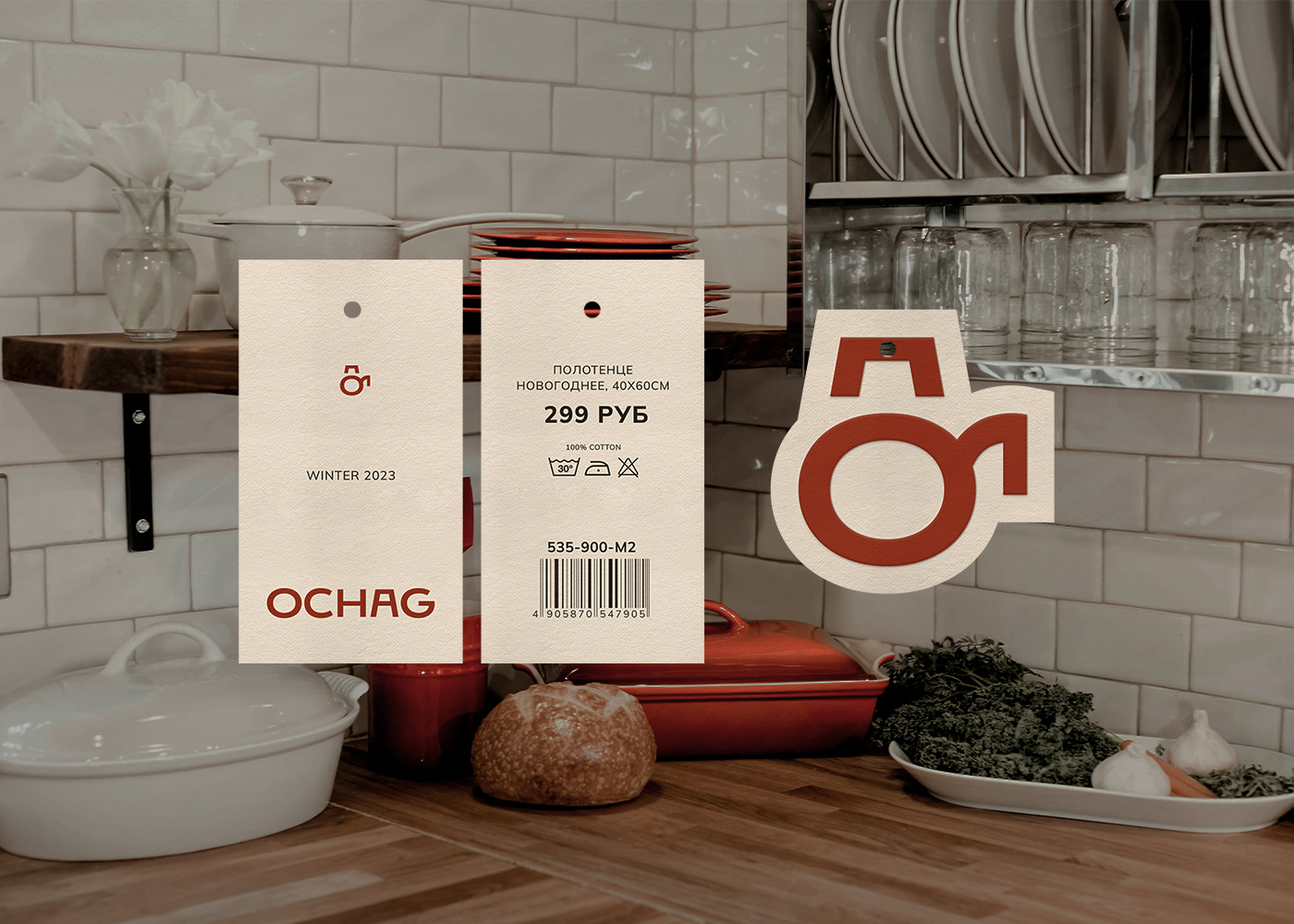 ФИРМЕННЫЙ СТИЛЬ / ЛОГОТИП / OCHAG SHOP / BRAND IDENTITY — Изображение №3 — Брендинг на Dprofile