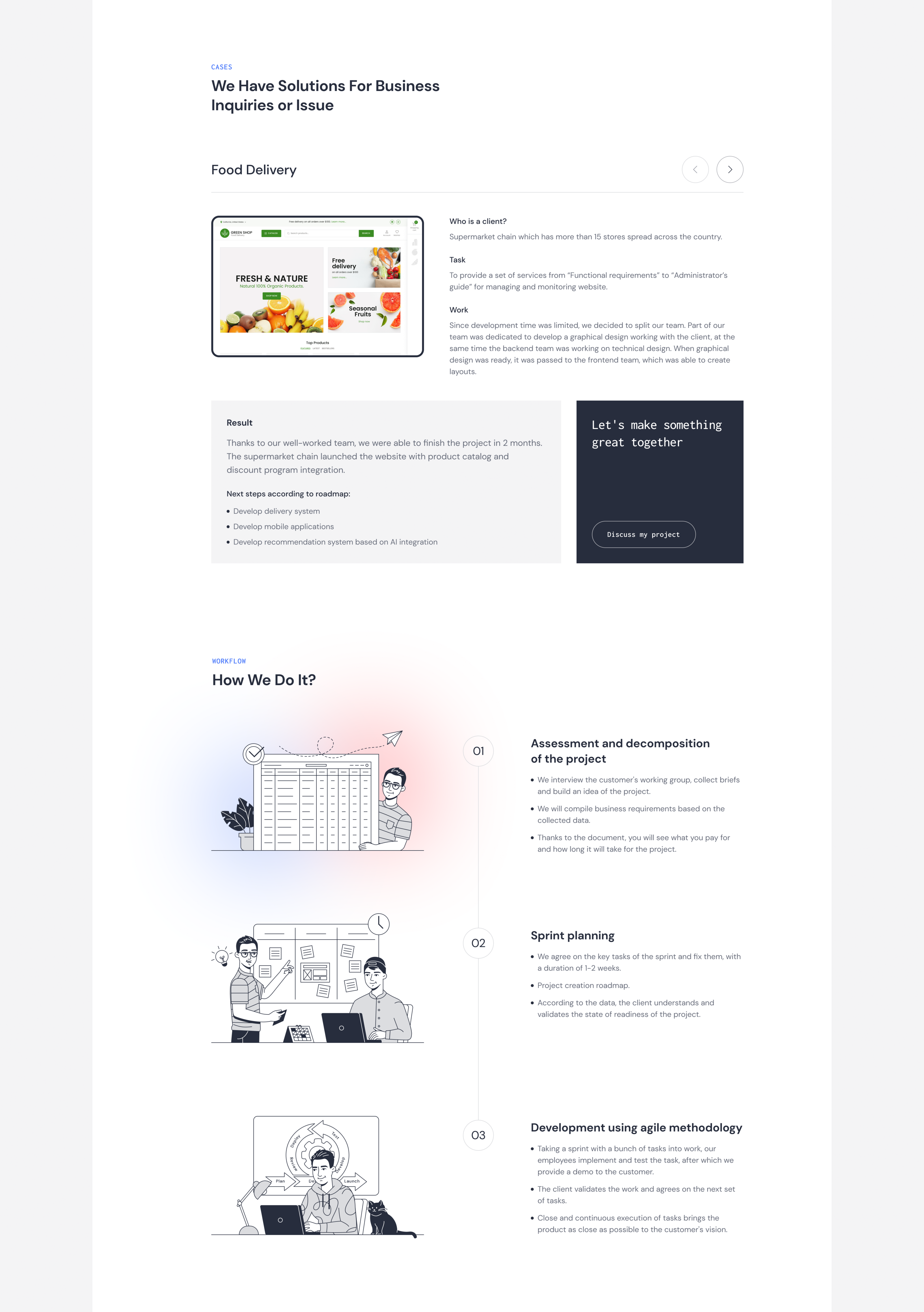 Slash Soft | Website Design for IT-company — Изображение №9 — Интерфейсы, Брендинг на Dprofile