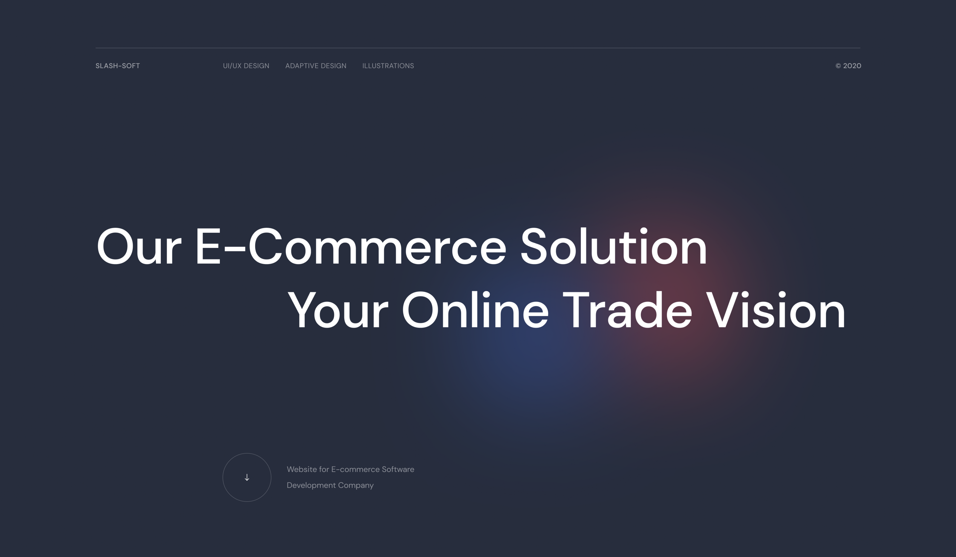 Slash Soft | Website Design for IT-company — Изображение №1 — Интерфейсы, Брендинг на Dprofile
