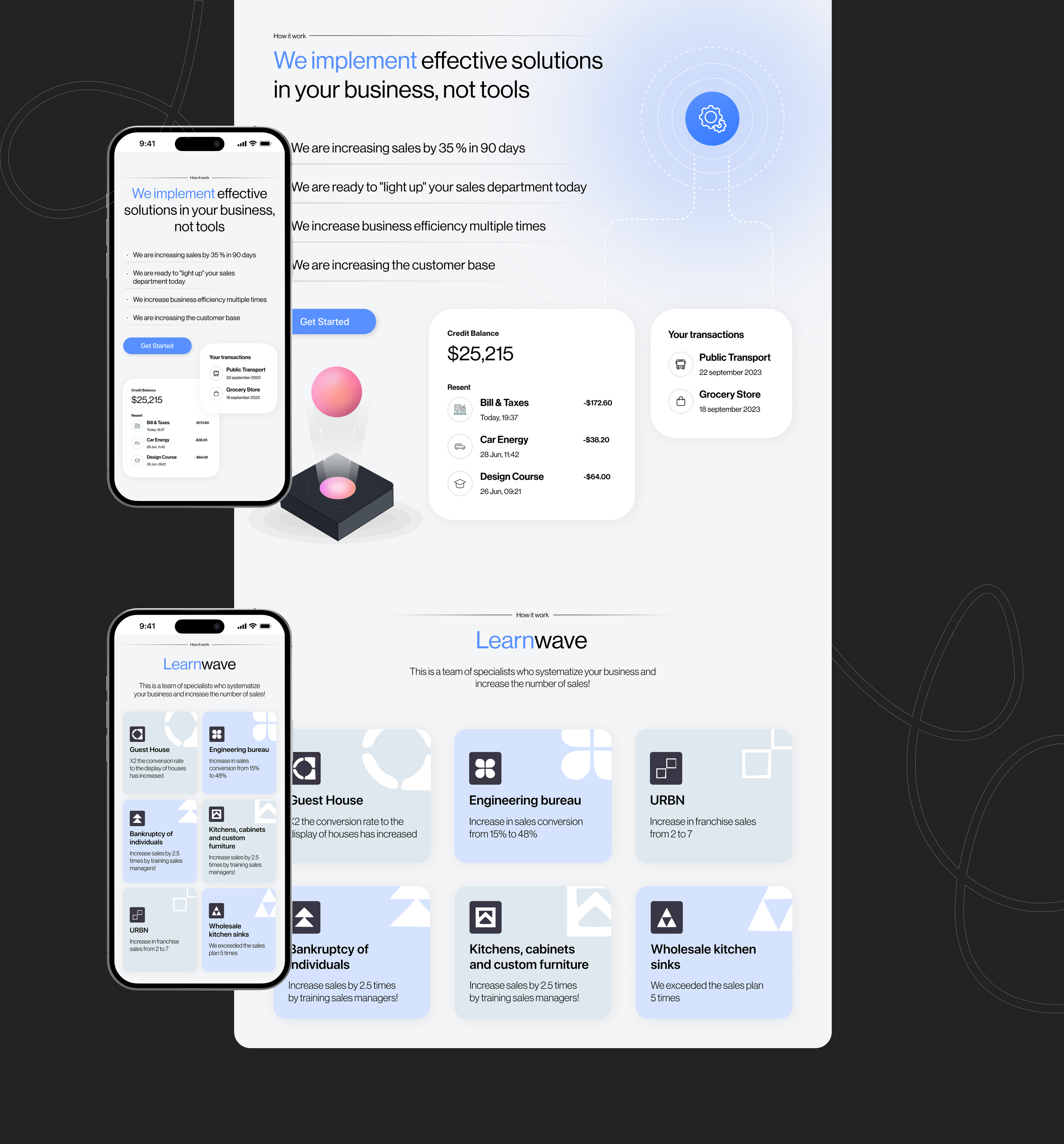 Website design | Connect. Learn. Earn — Изображение №9 — Интерфейсы, Анимация на Dprofile