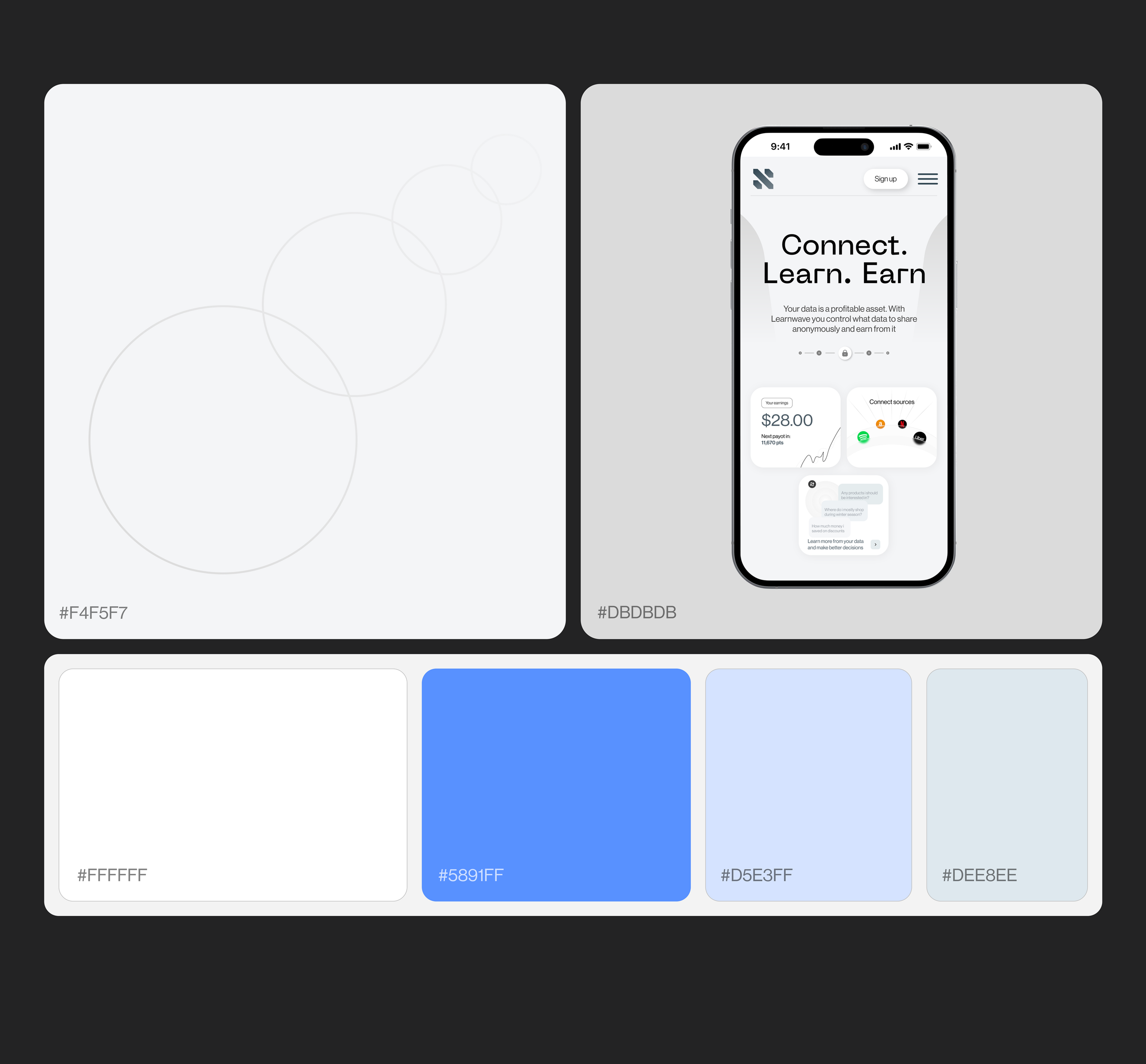 Website design | Connect. Learn. Earn — Изображение №3 — Интерфейсы, Анимация на Dprofile