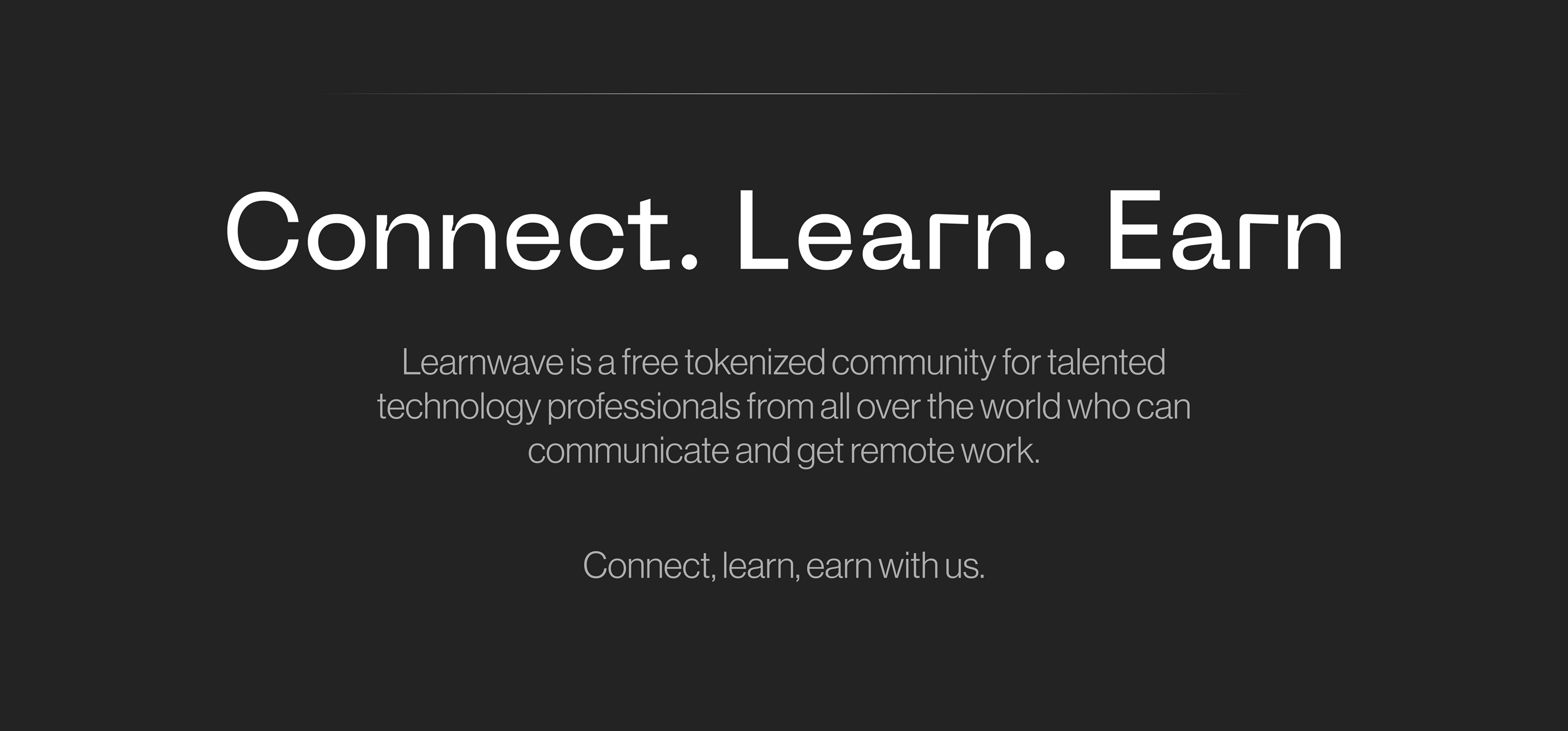 Website design | Connect. Learn. Earn — Изображение №2 — Интерфейсы, Анимация на Dprofile