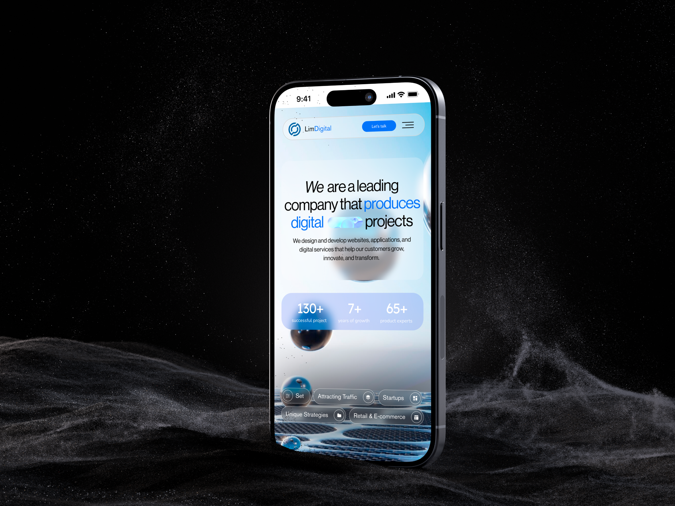 Website design digital projects | UI/UX design — Изображение №11 — Интерфейсы на Dprofile