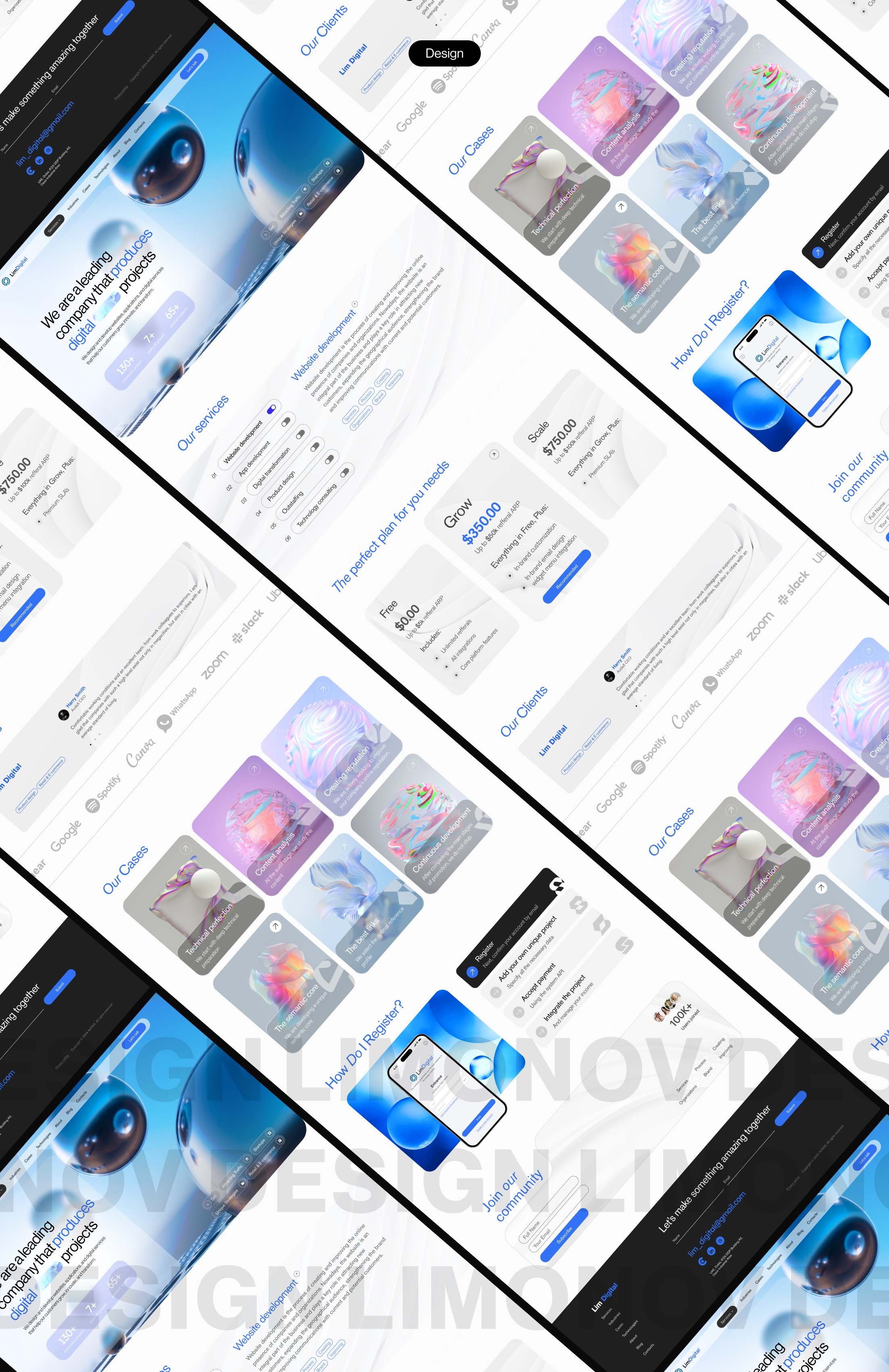 Website design digital projects | UI/UX design — Изображение №12 — Интерфейсы на Dprofile