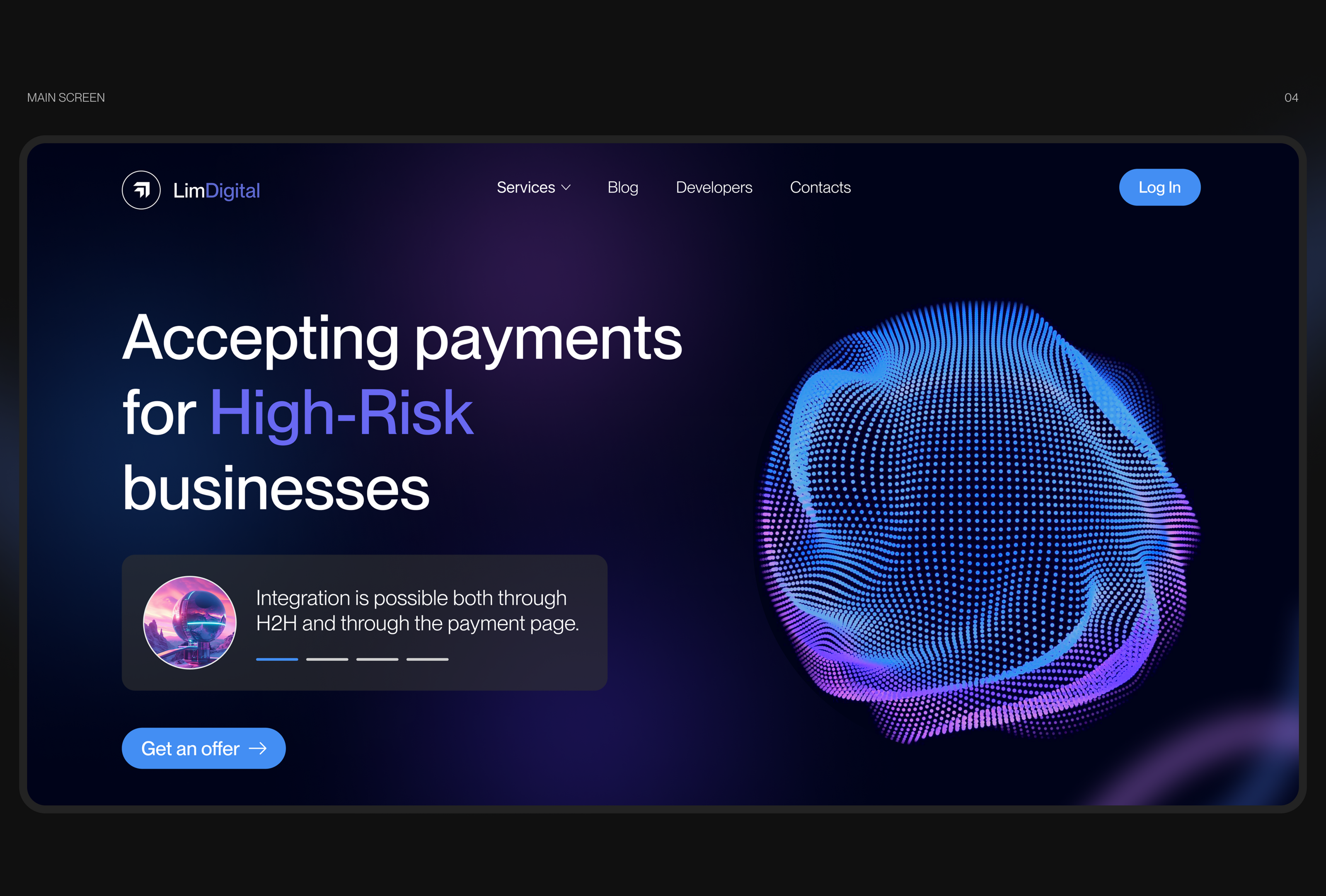 Website Design For Accepting Payments | UI/UX Design — Изображение №5 — Интерфейсы, Графика на Dprofile
