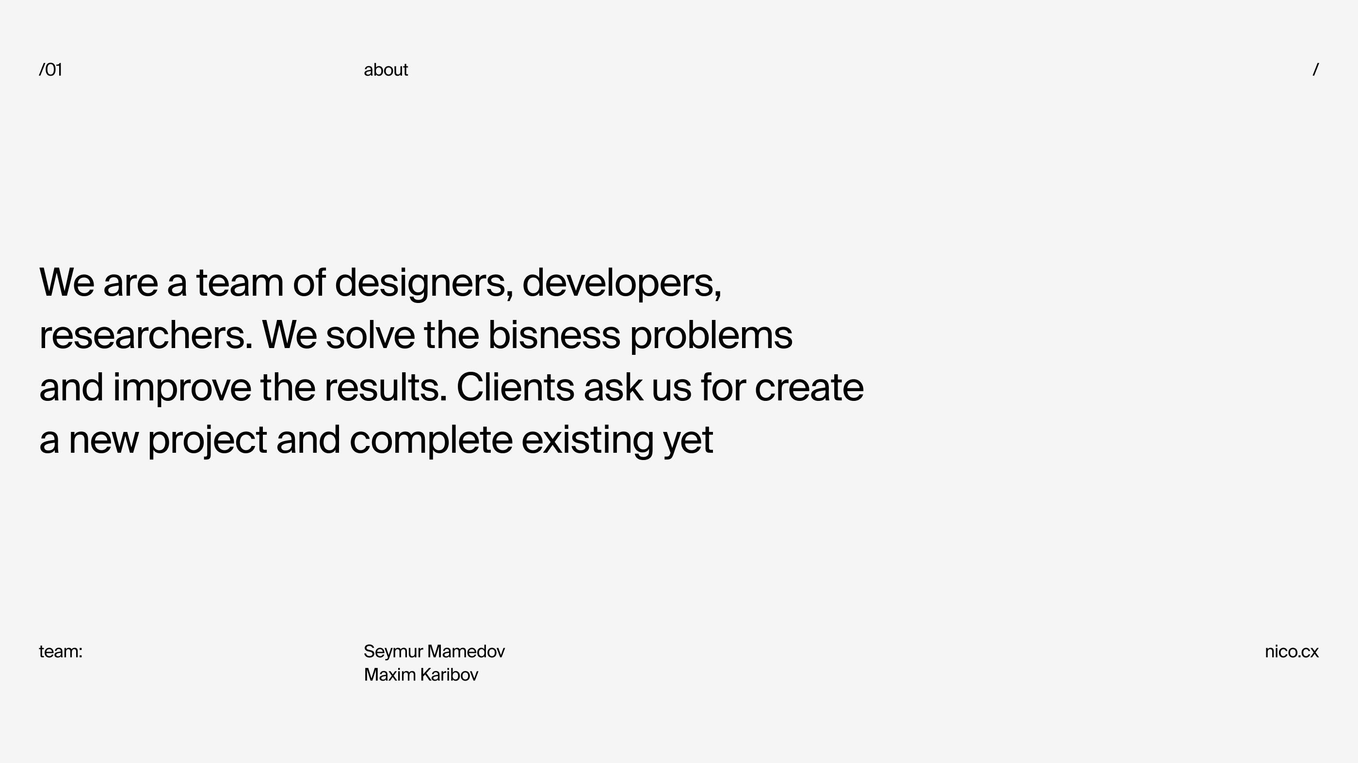 Digital agency nico. — Изображение №2 — Интерфейсы, Брендинг, Графика на Dprofile