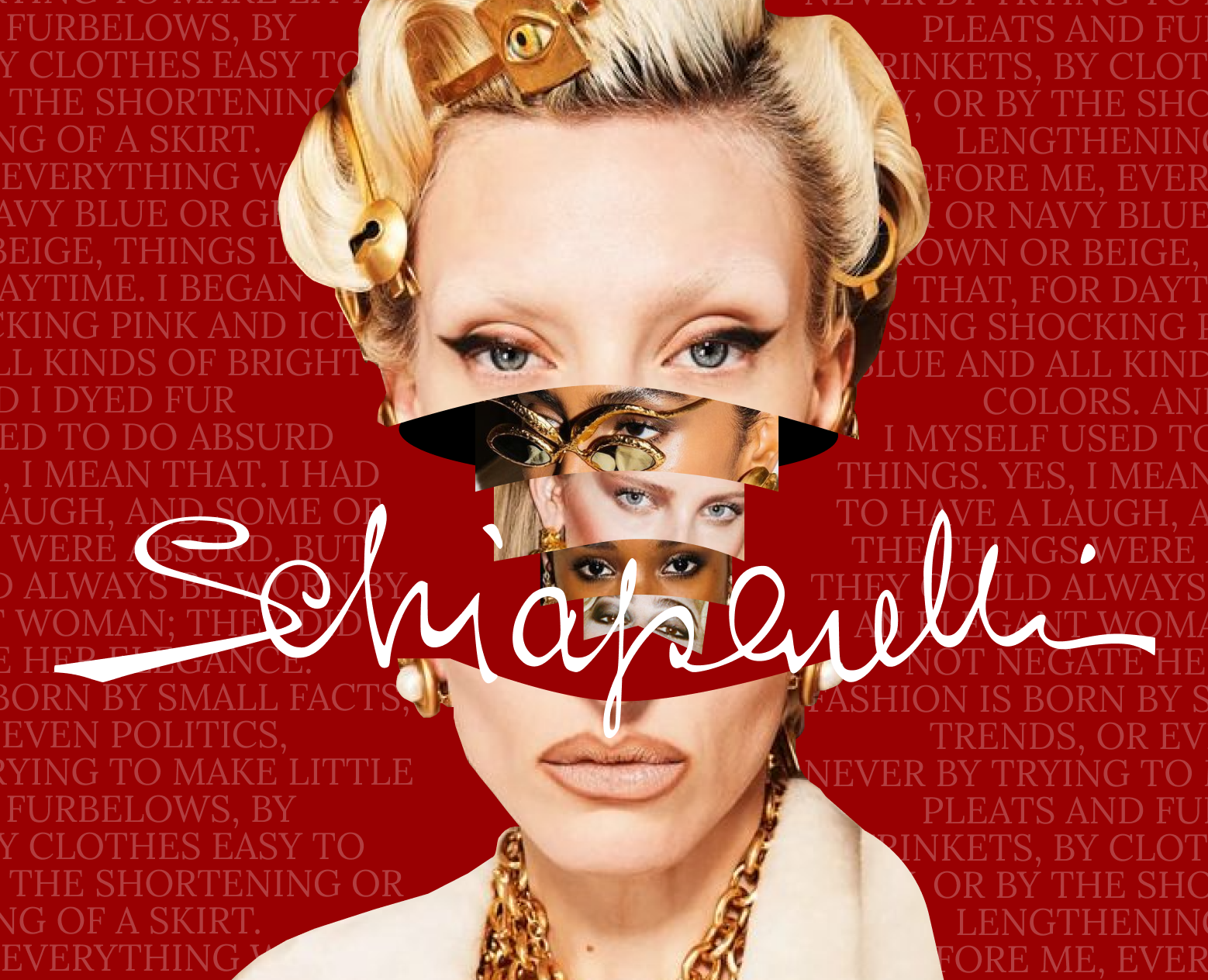 SCHIAPARELLI // E-commerce UX/UI на Dprofile