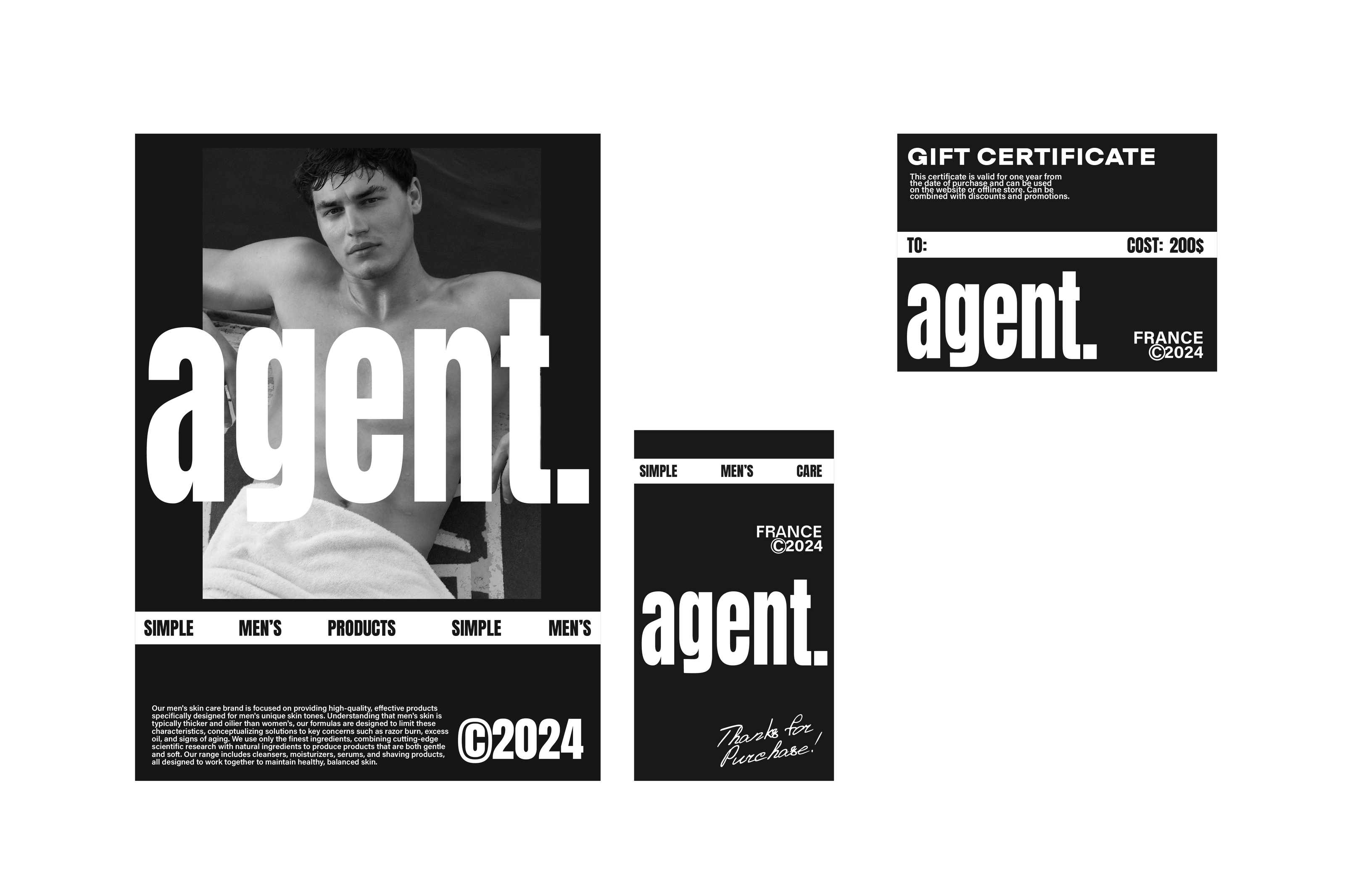 MEN'S COSMETICS BRAND IDENTITY — Изображение №11 — Брендинг на Dprofile