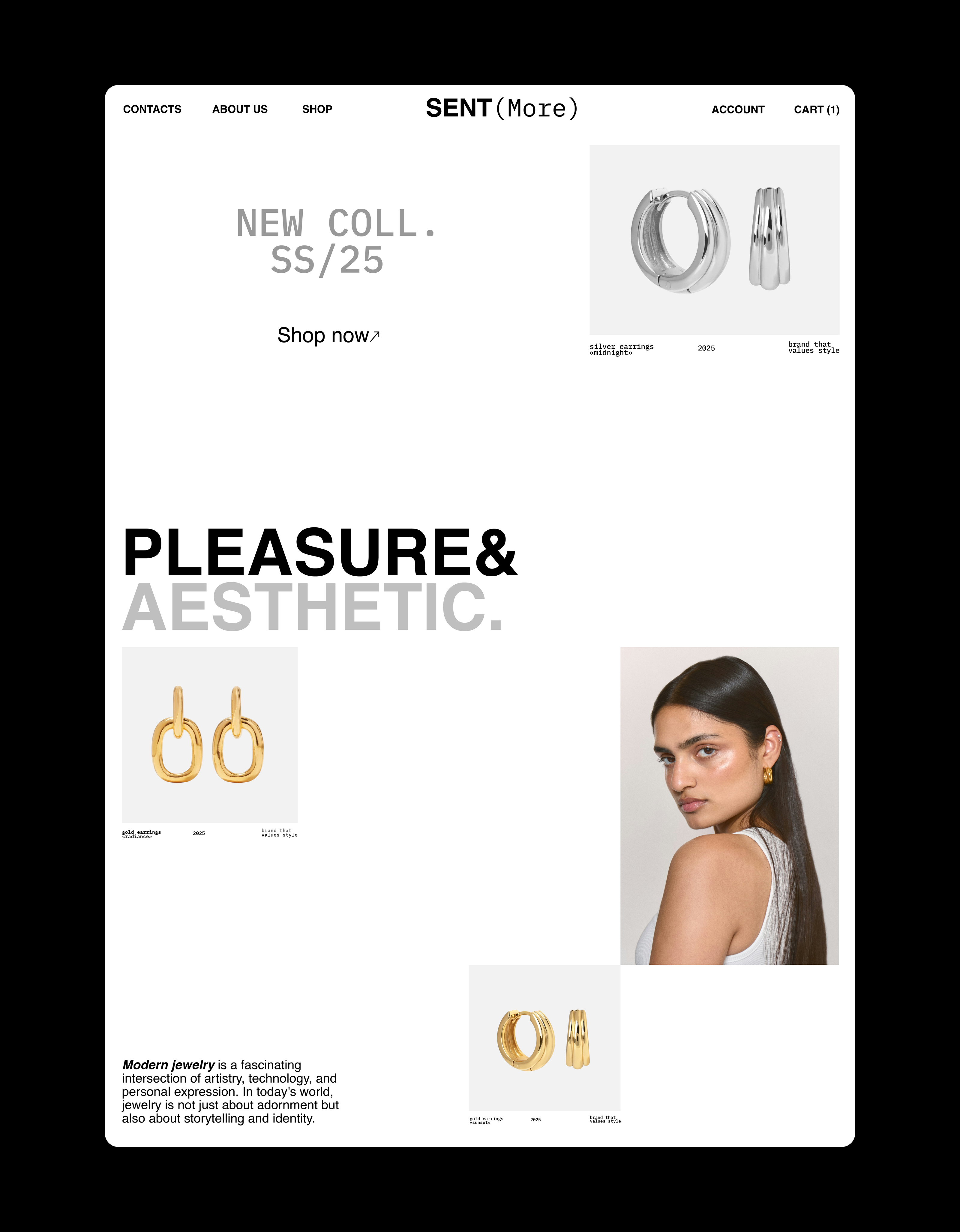 JEWELRY BRAND IDENTITY — Изображение №8 — Интерфейсы, Брендинг на Dprofile