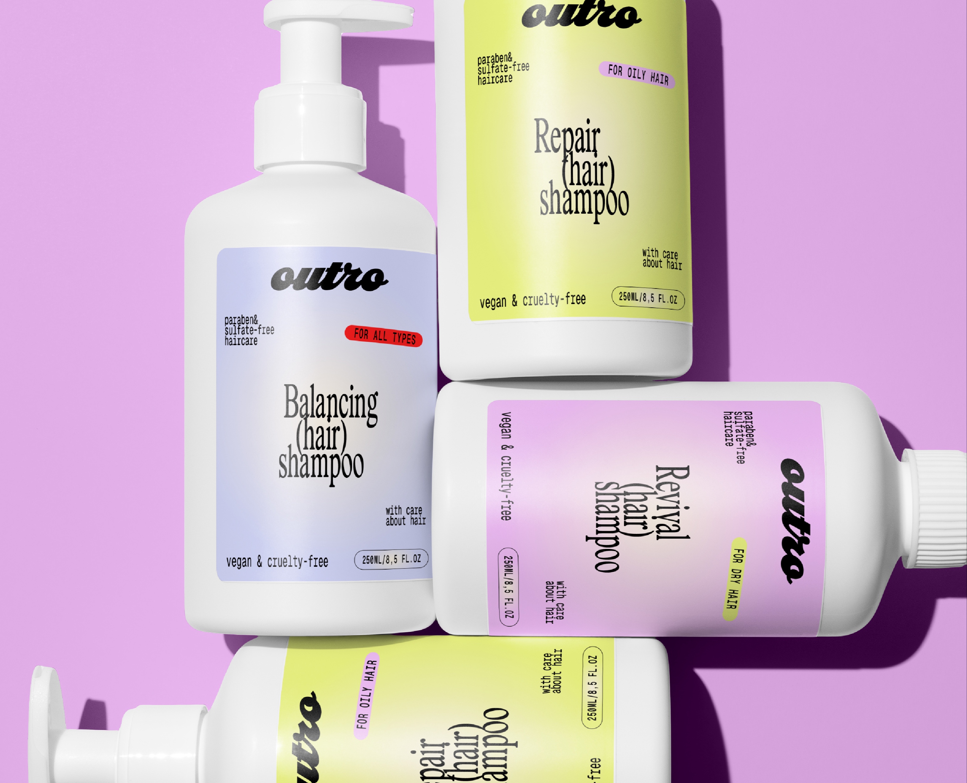 HAIRCARE BRAND IDENTITY — Брендинг на Dprofile