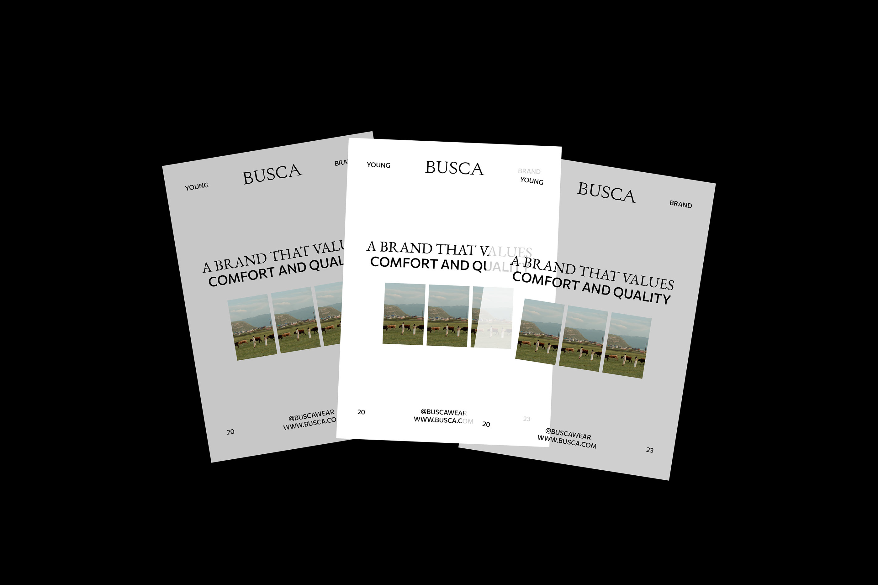 BUSCA BRAND IDENTITY — Изображение №4 — Брендинг на Dprofile