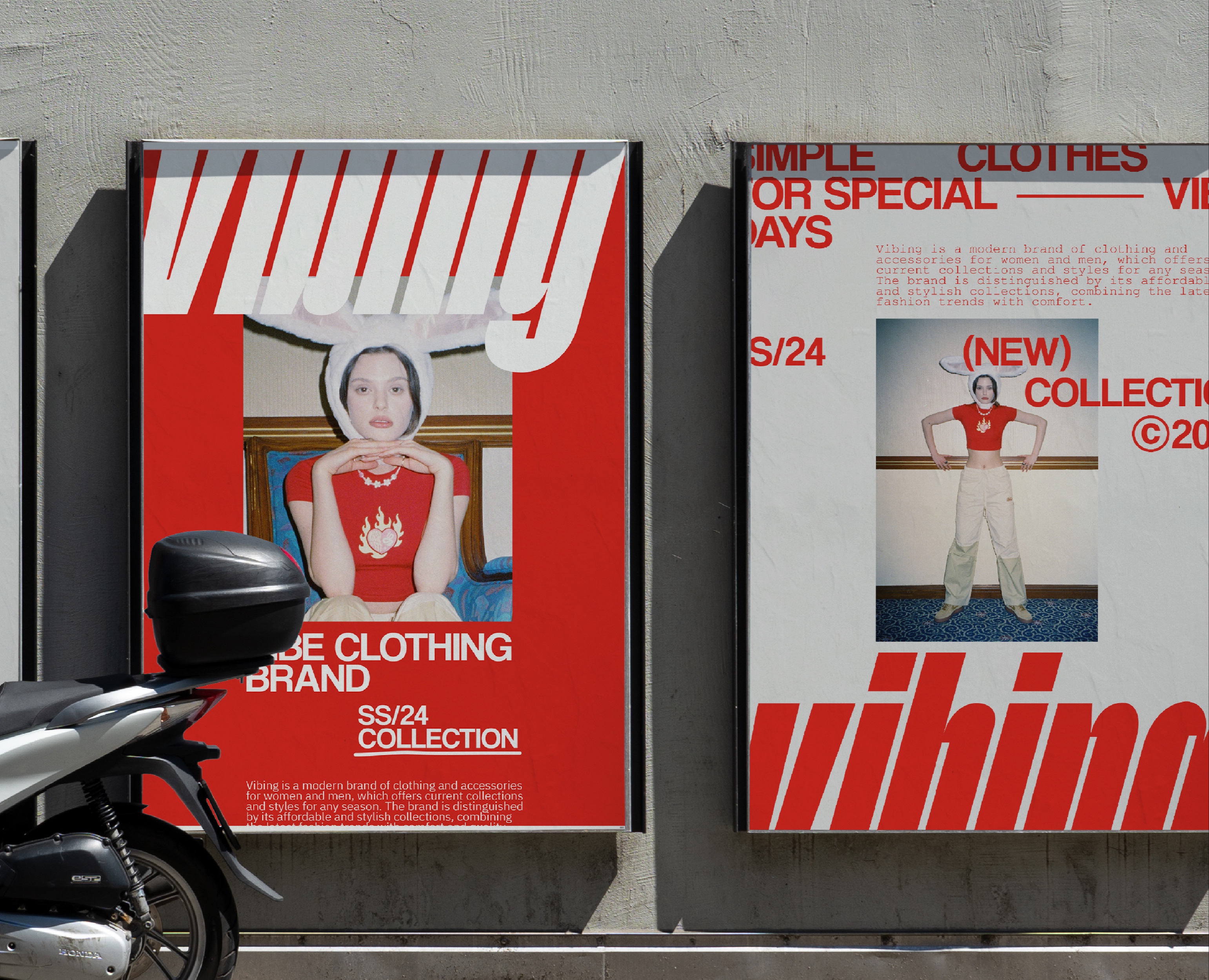 CLOTHING BRAND IDENTITY — Брендинг на Dprofile
