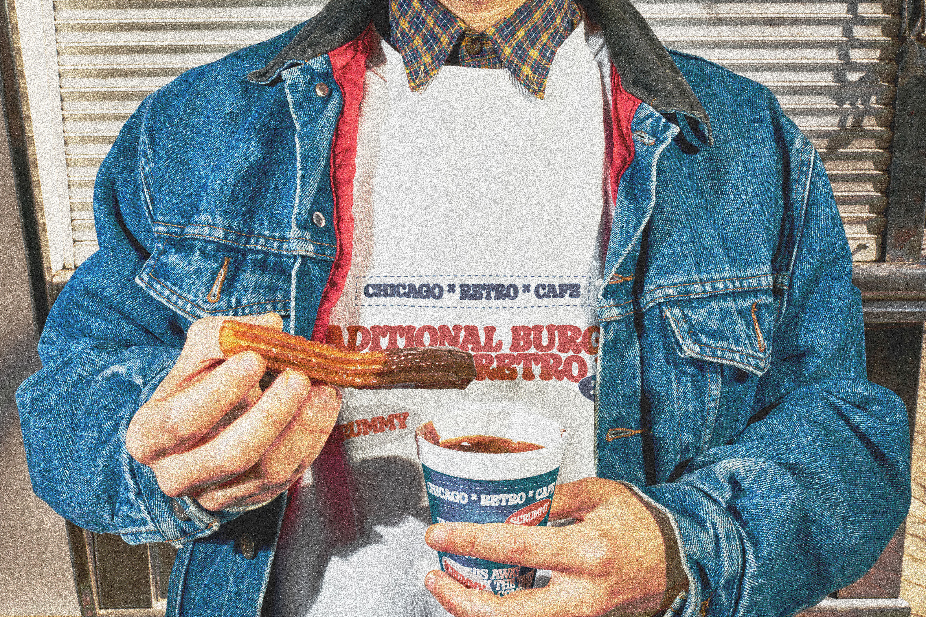 RETRO BURGER CAFE BRAND IDENTITY — Изображение №8 — Брендинг на Dprofile