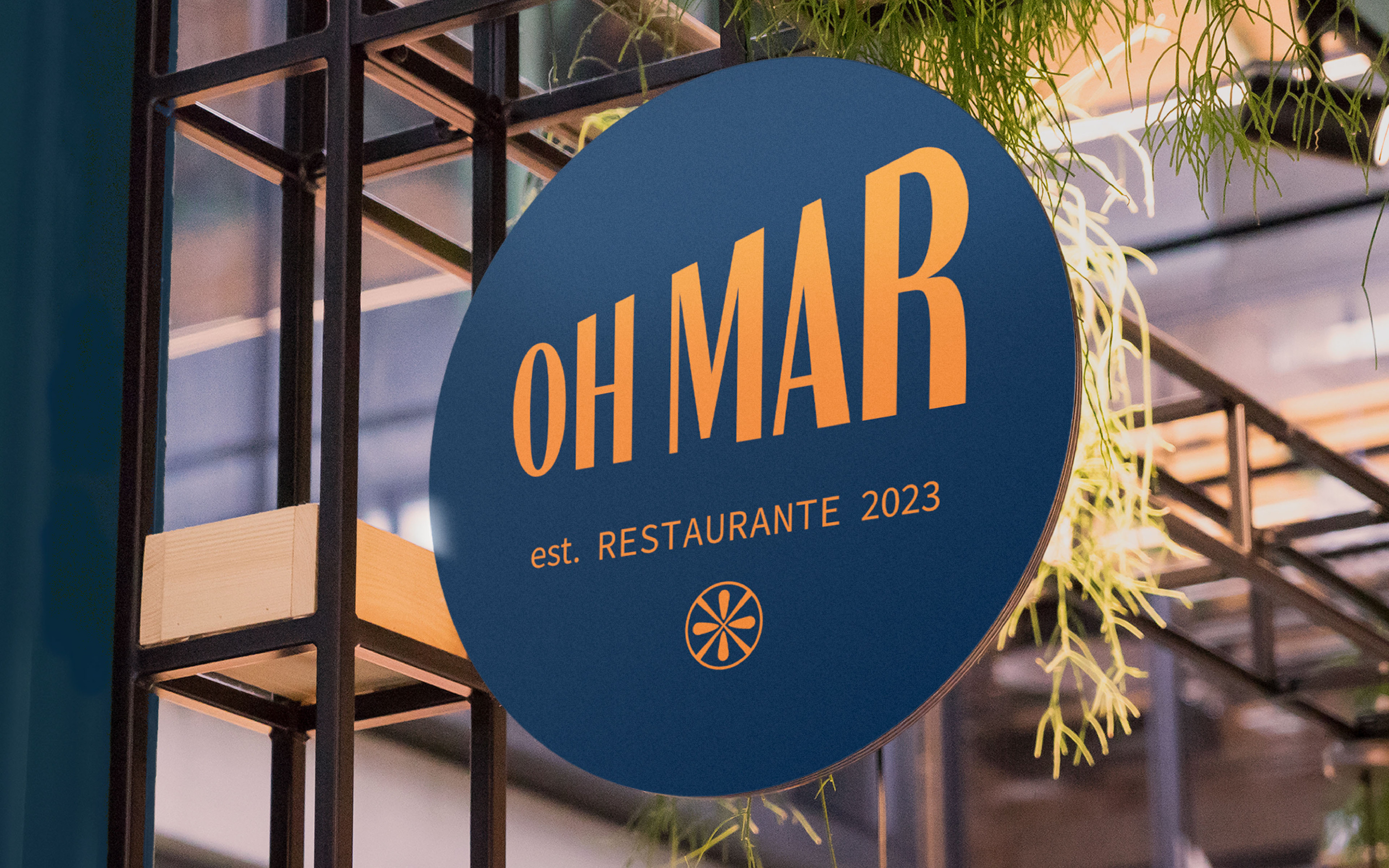 OH MAR | Spanish restaurant brand identity | брендинг — Изображение №1 — Брендинг на Dprofile