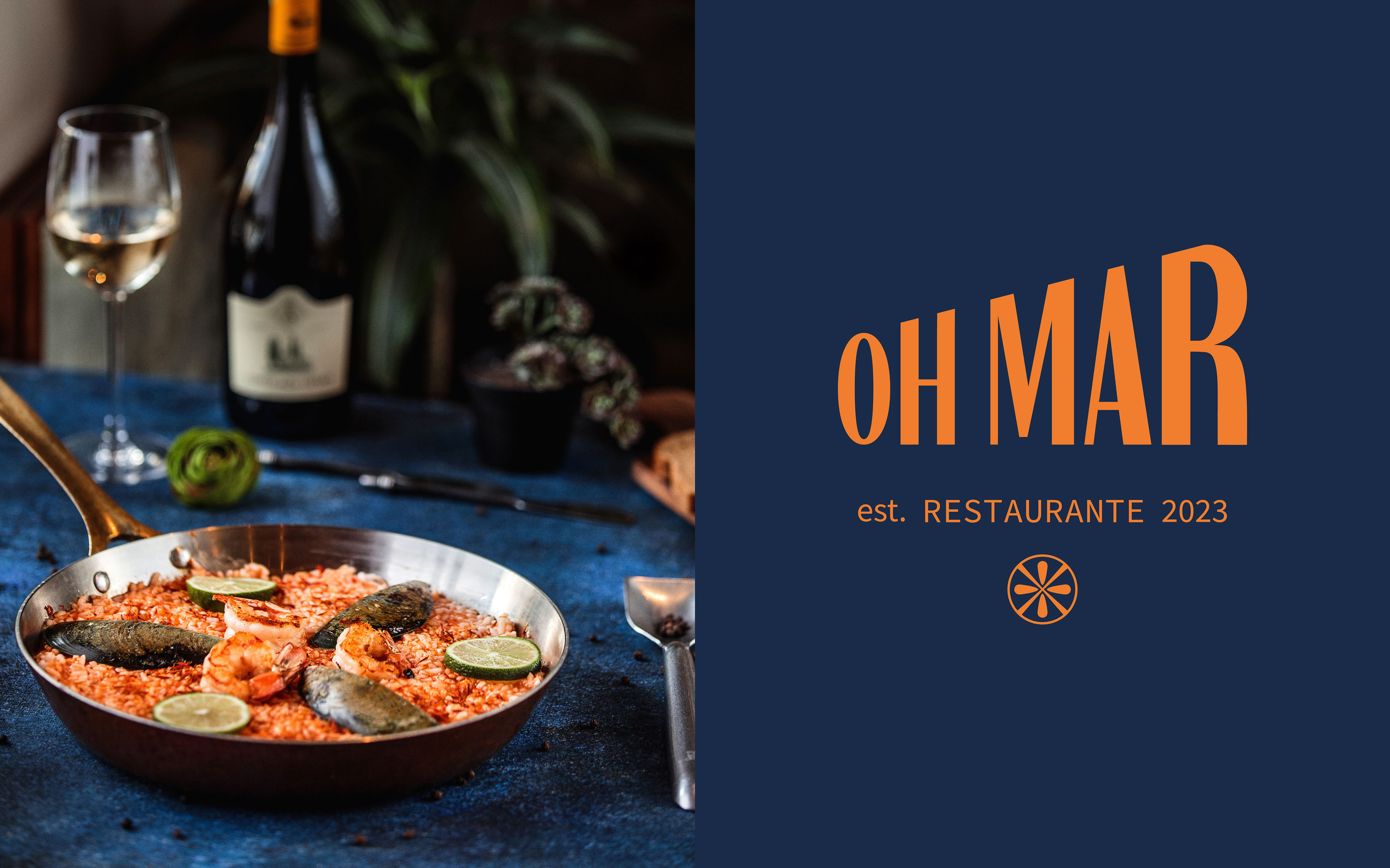 OH MAR | Spanish restaurant brand identity | брендинг — Изображение №3 — Брендинг на Dprofile