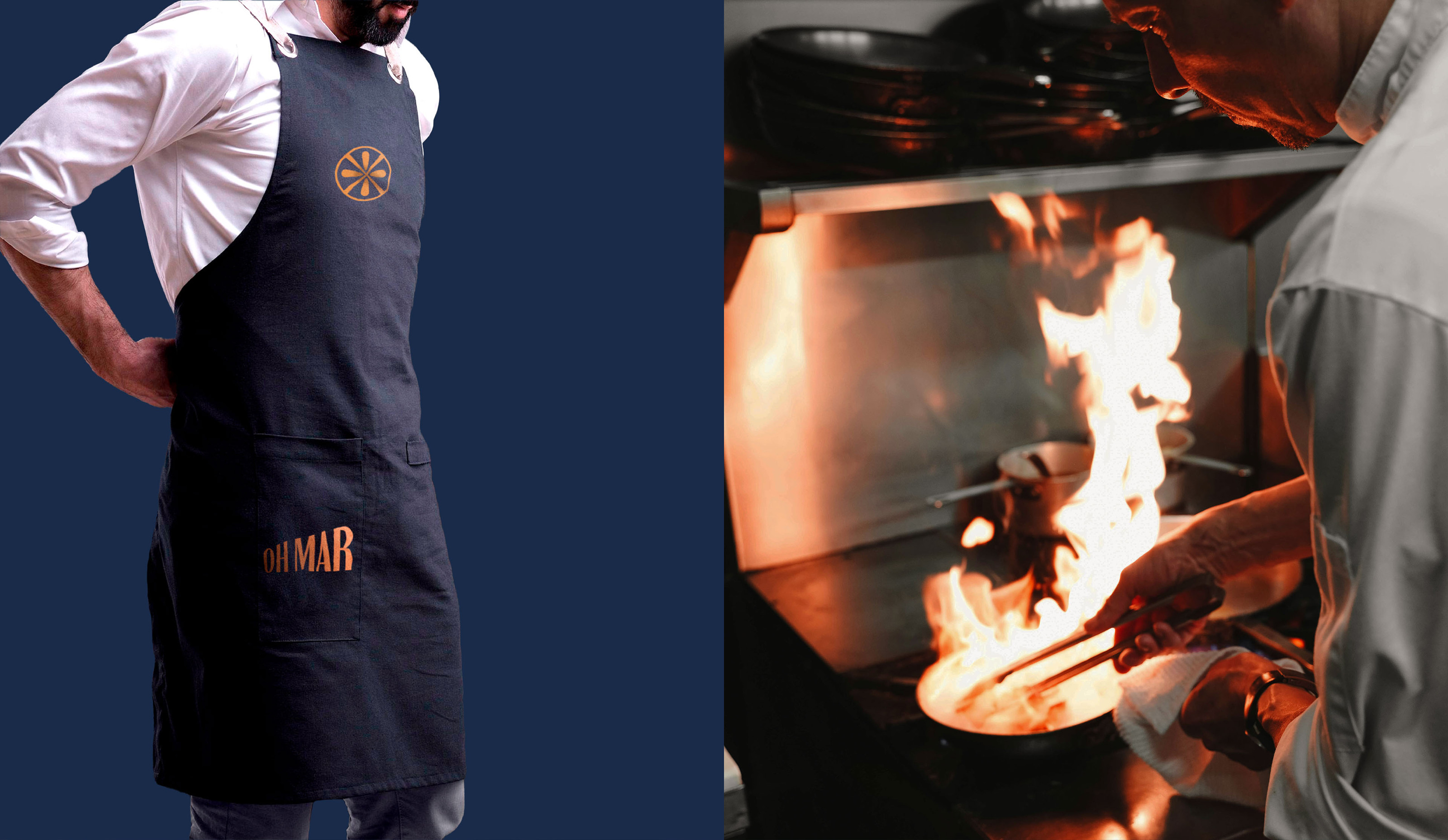 OH MAR | Spanish restaurant brand identity | брендинг — Изображение №5 — Брендинг на Dprofile
