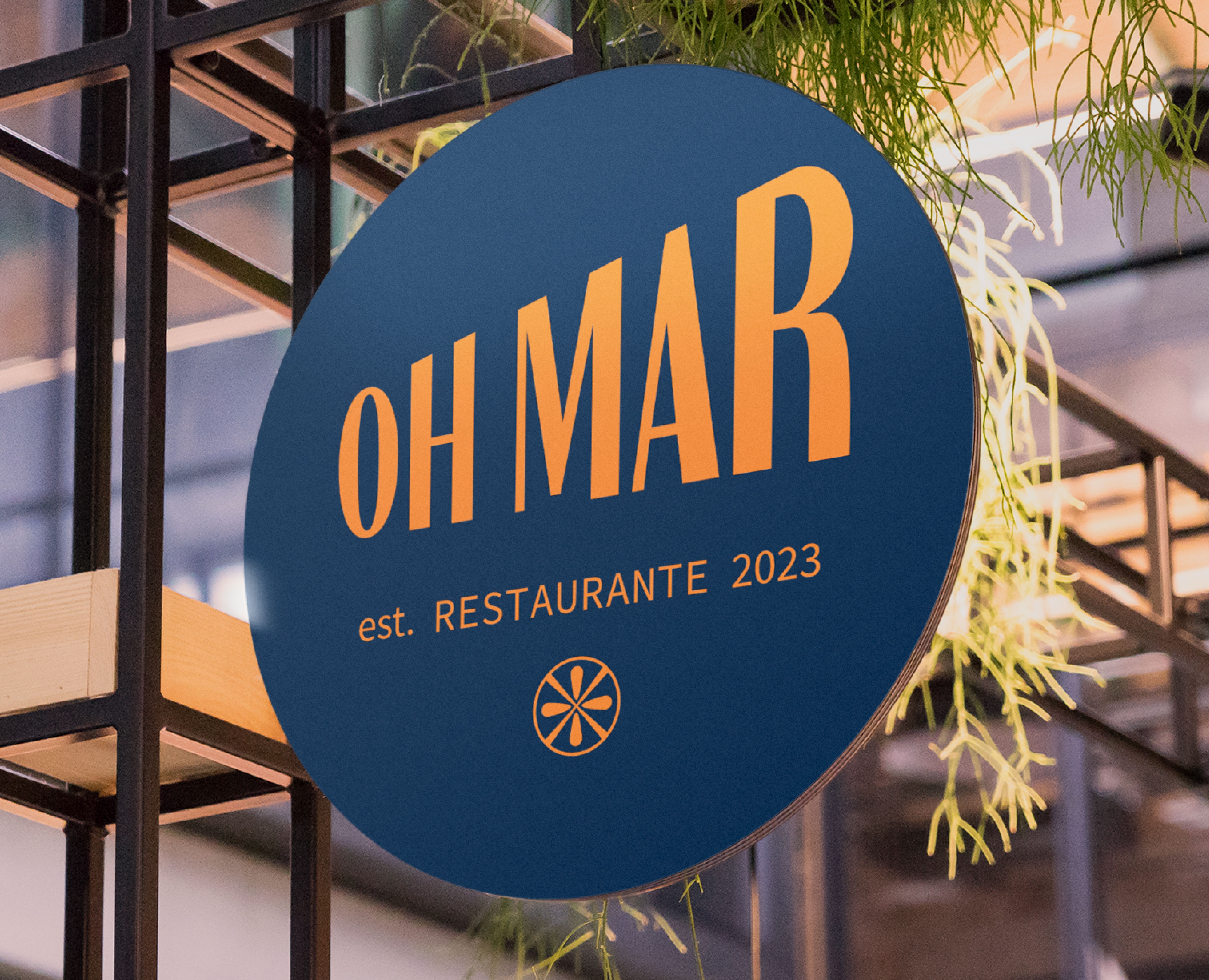 OH MAR | Spanish restaurant brand identity | брендинг — Брендинг на Dprofile