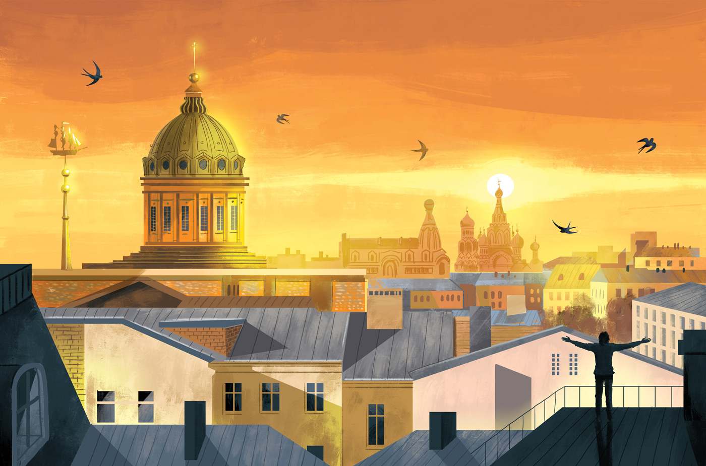 Азбука юного петербуржца — Изображение №29 — Иллюстрация, Графика на Dprofile