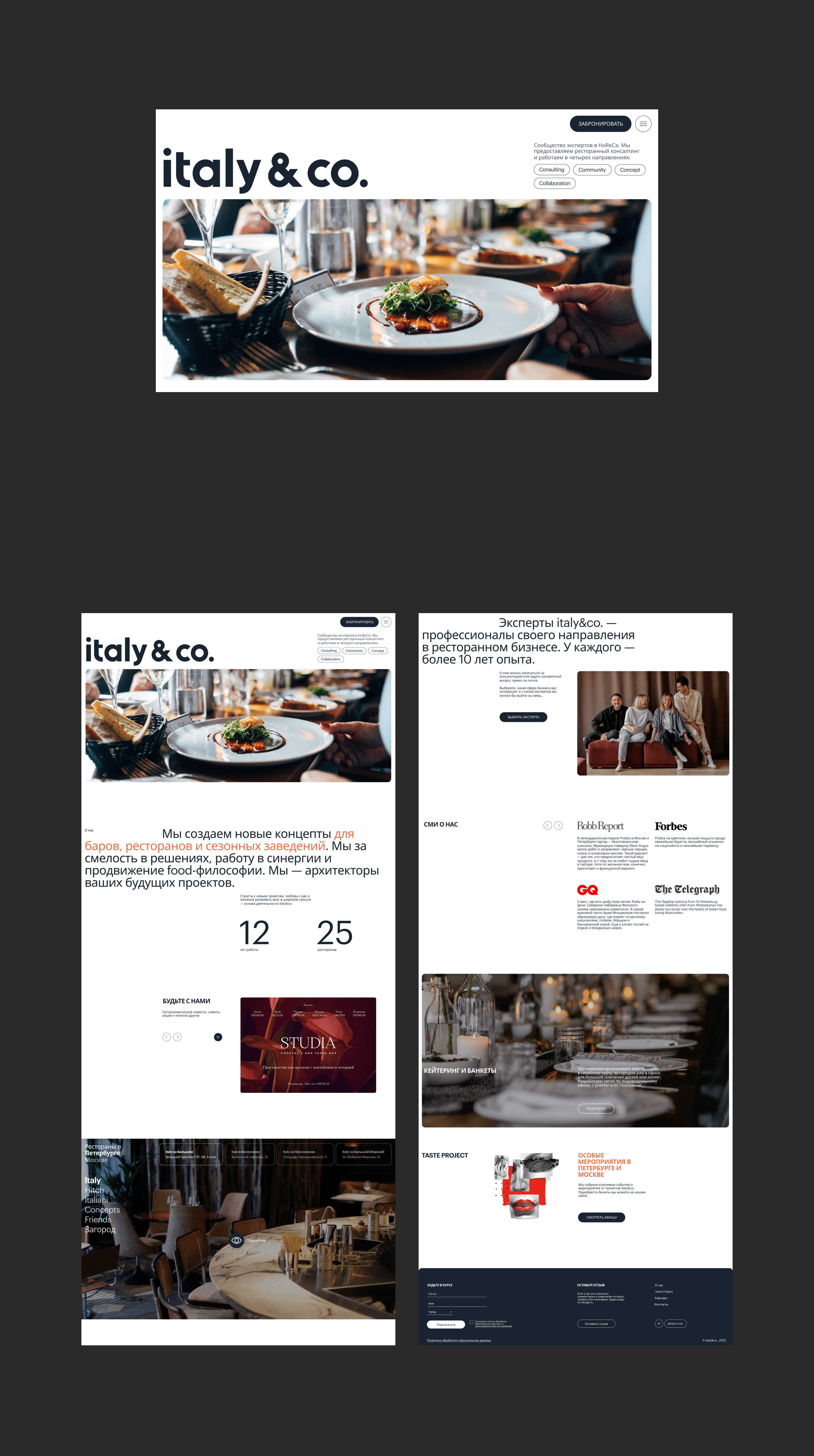 Italy & Co. — Изображение №2 — Интерфейсы на Dprofile