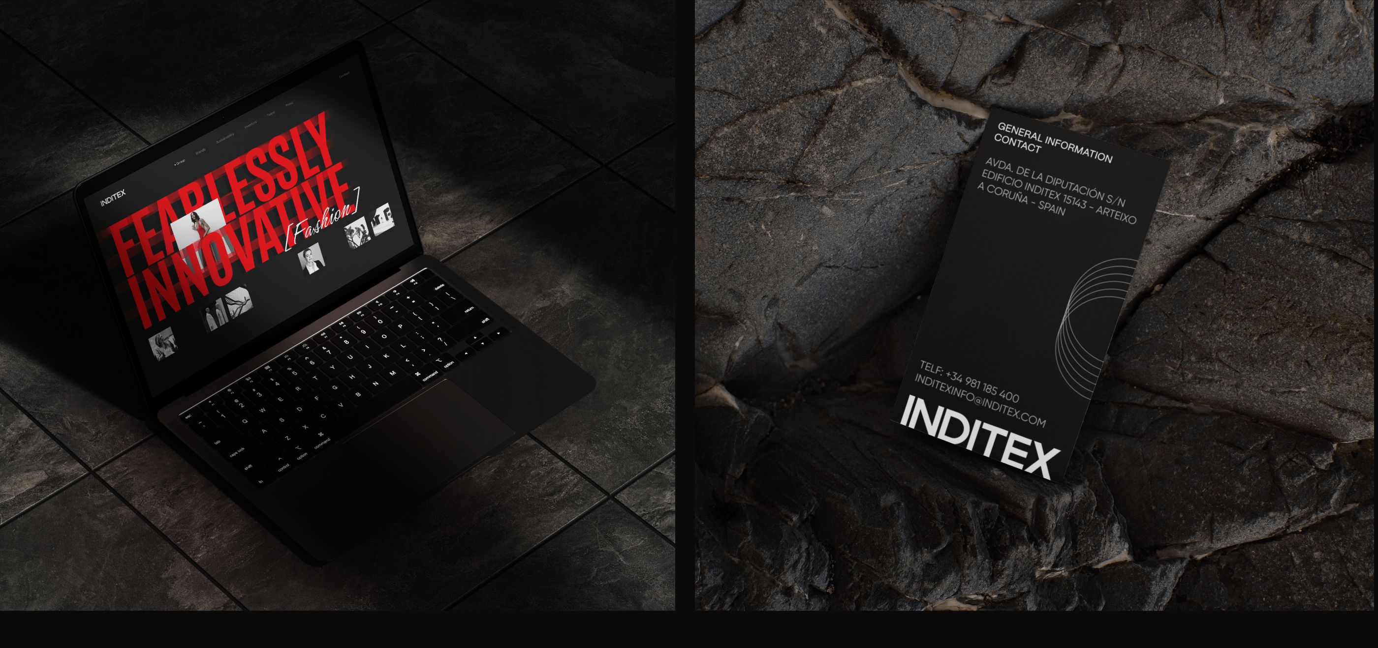 INDITEX [Corporate website redesign] — Изображение №8 — Интерфейсы, Анимация на Dprofile