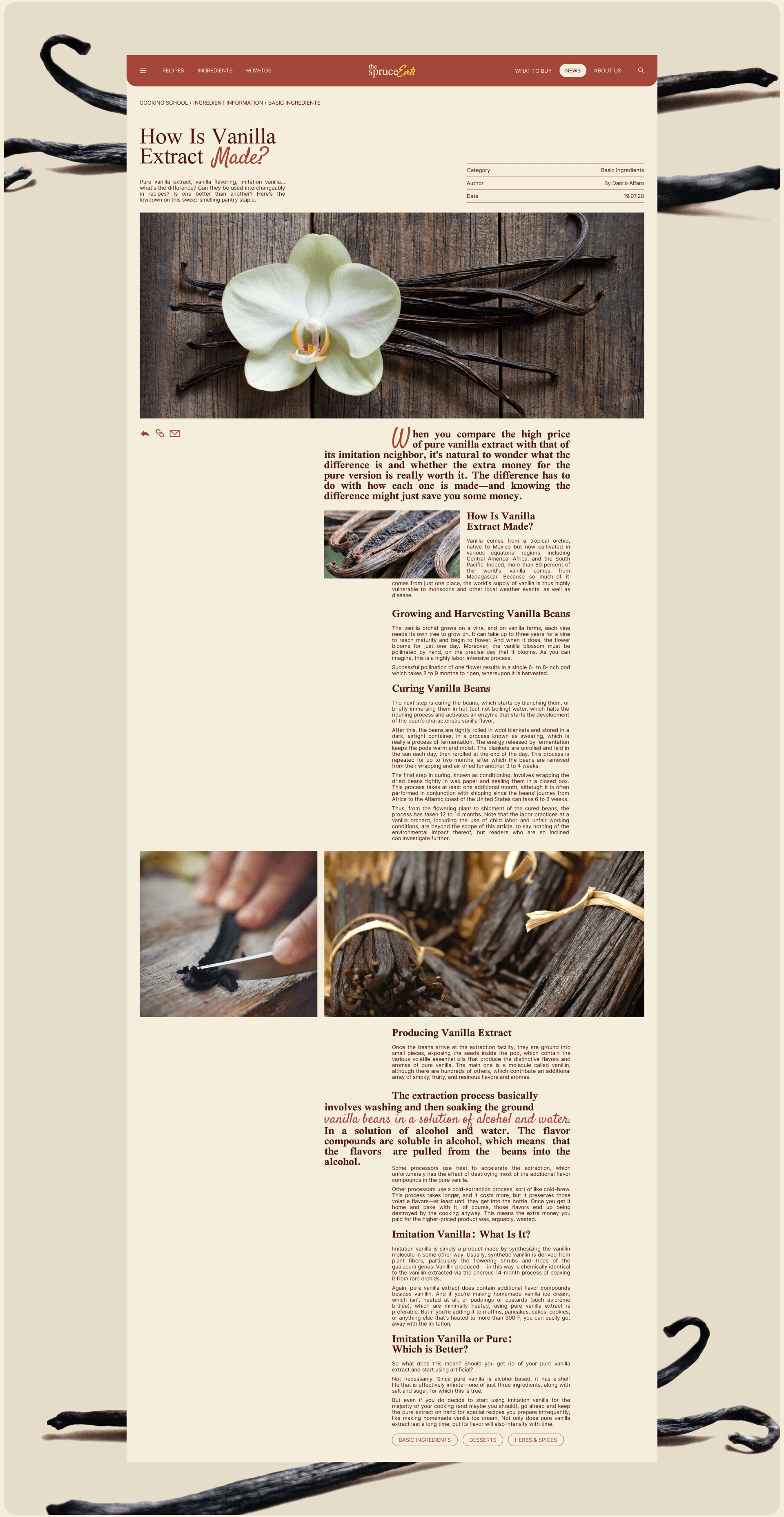 The Spruce Eats / News Website Redesign — Изображение №11 — Интерфейсы на Dprofile