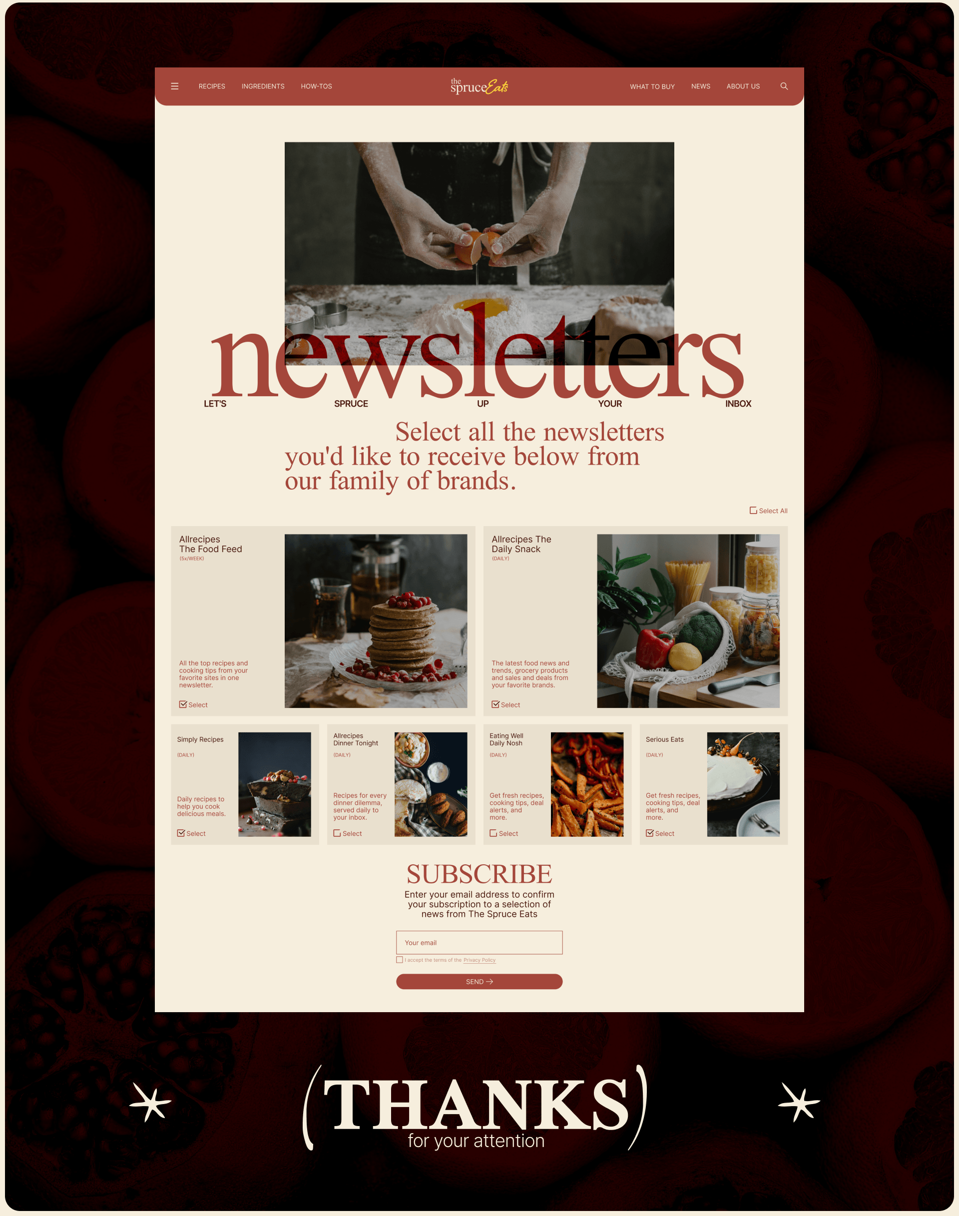 The Spruce Eats / News Website Redesign — Изображение №17 — Интерфейсы на Dprofile