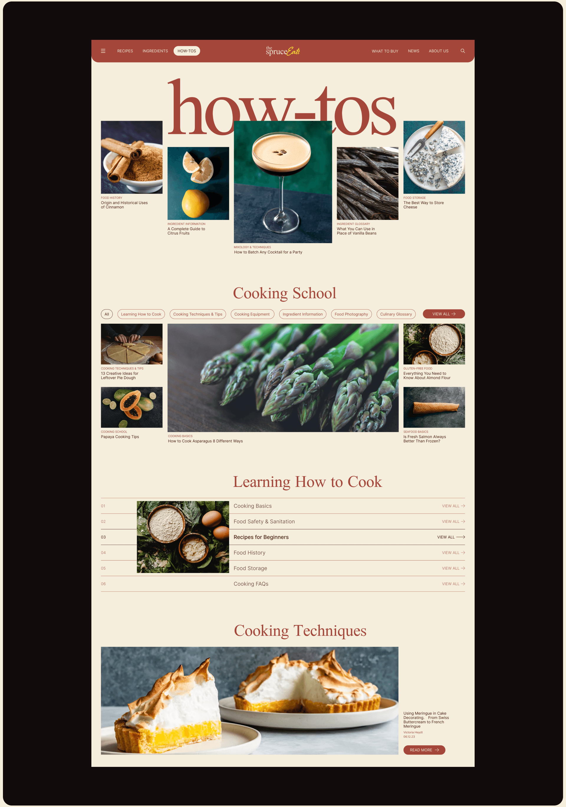 The Spruce Eats / News Website Redesign — Изображение №7 — Интерфейсы на Dprofile