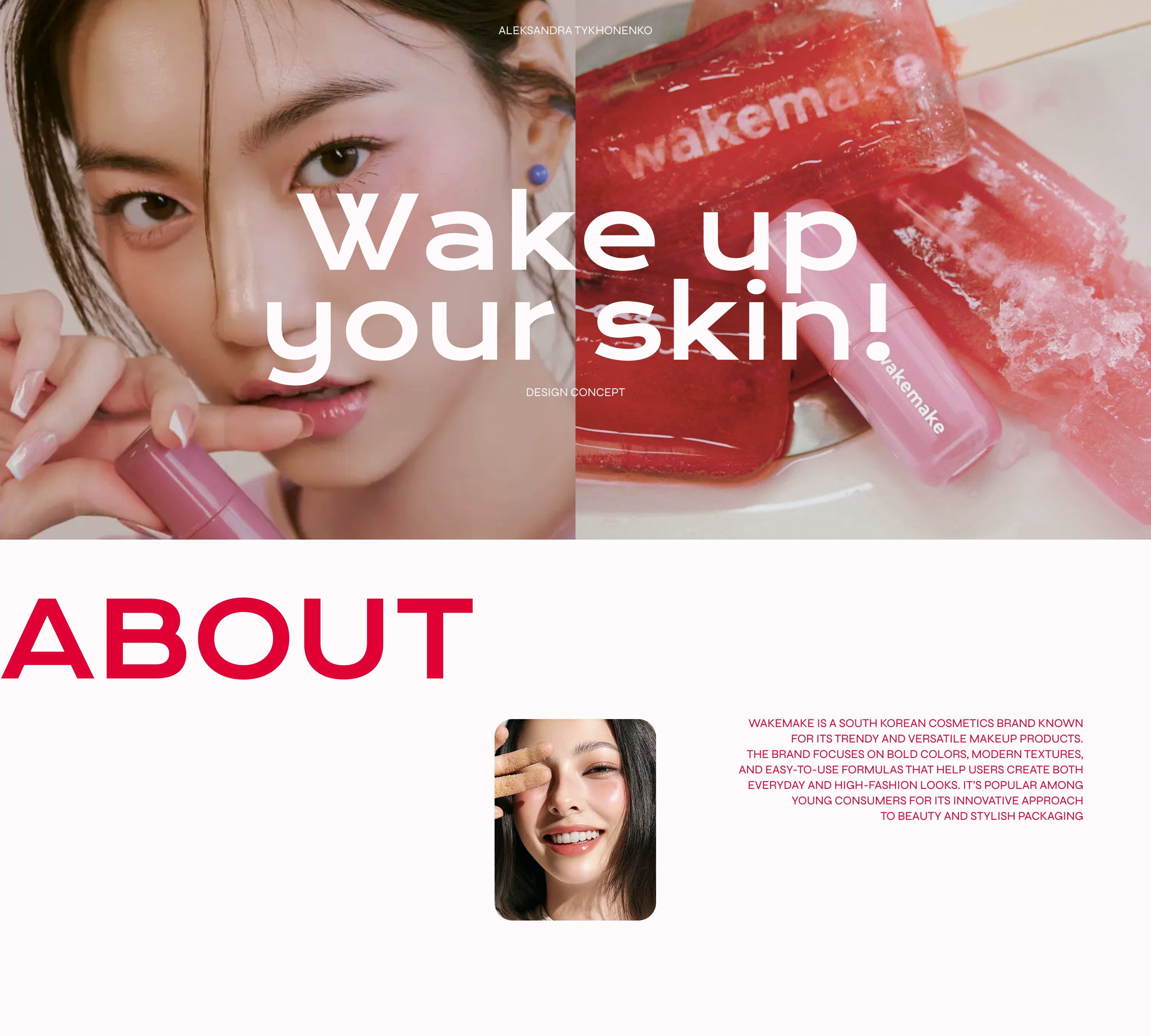 E-store wakemake cosmetics — Изображение №1 — Интерфейсы на Dprofile