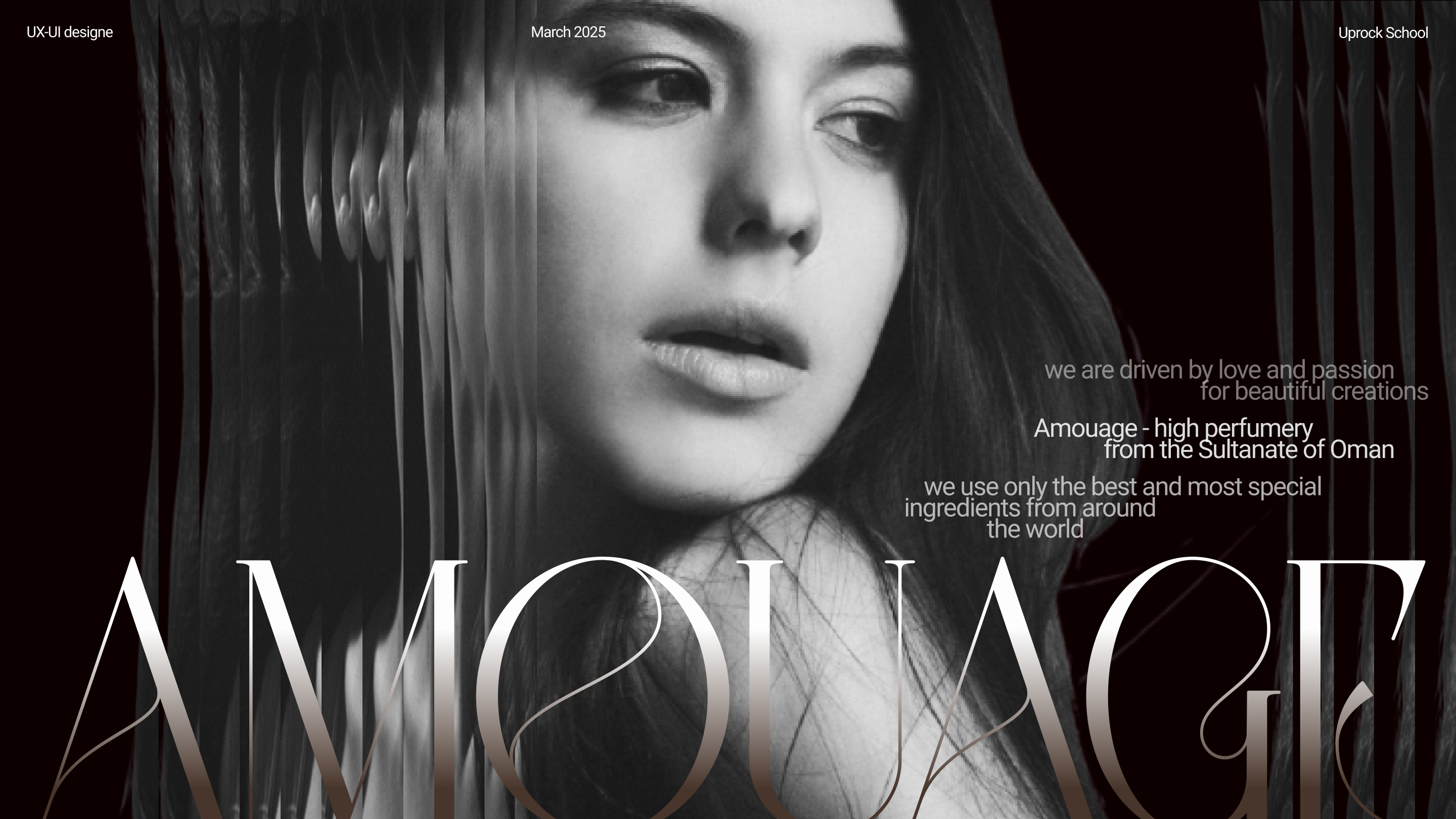 Amouage perfumes | E-commerce — Изображение №1 — Интерфейсы, Брендинг на Dprofile