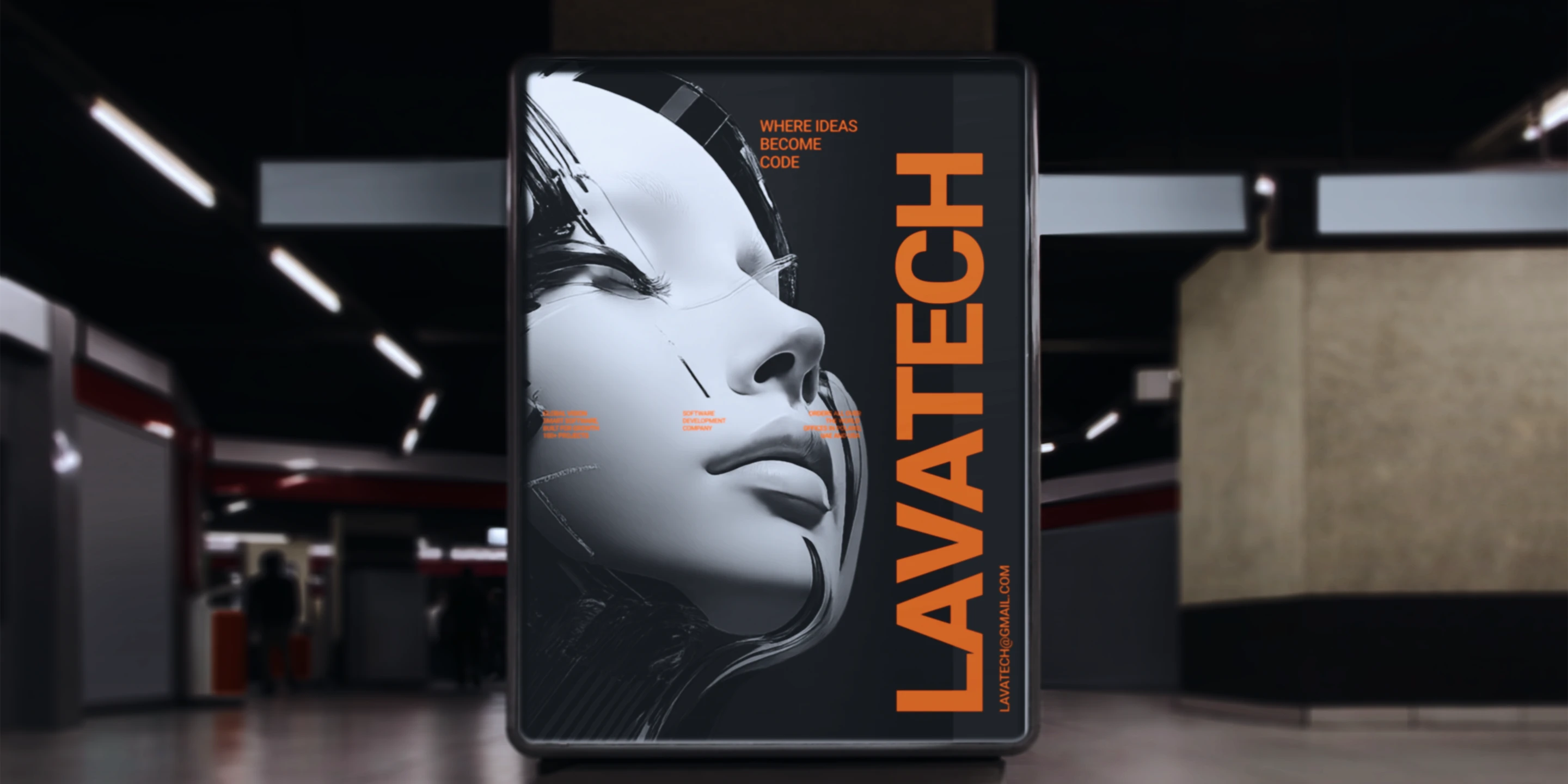 Корпоративный сайт / IT-компания LavaTech — Изображение №3 — Интерфейсы, Брендинг на Dprofile