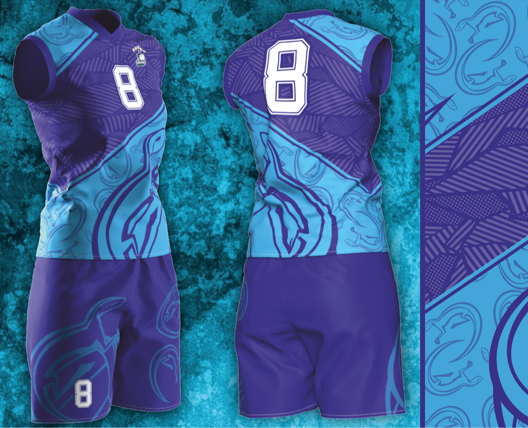 Сoncept design of a volleyball uniform — Графика на Dprofile