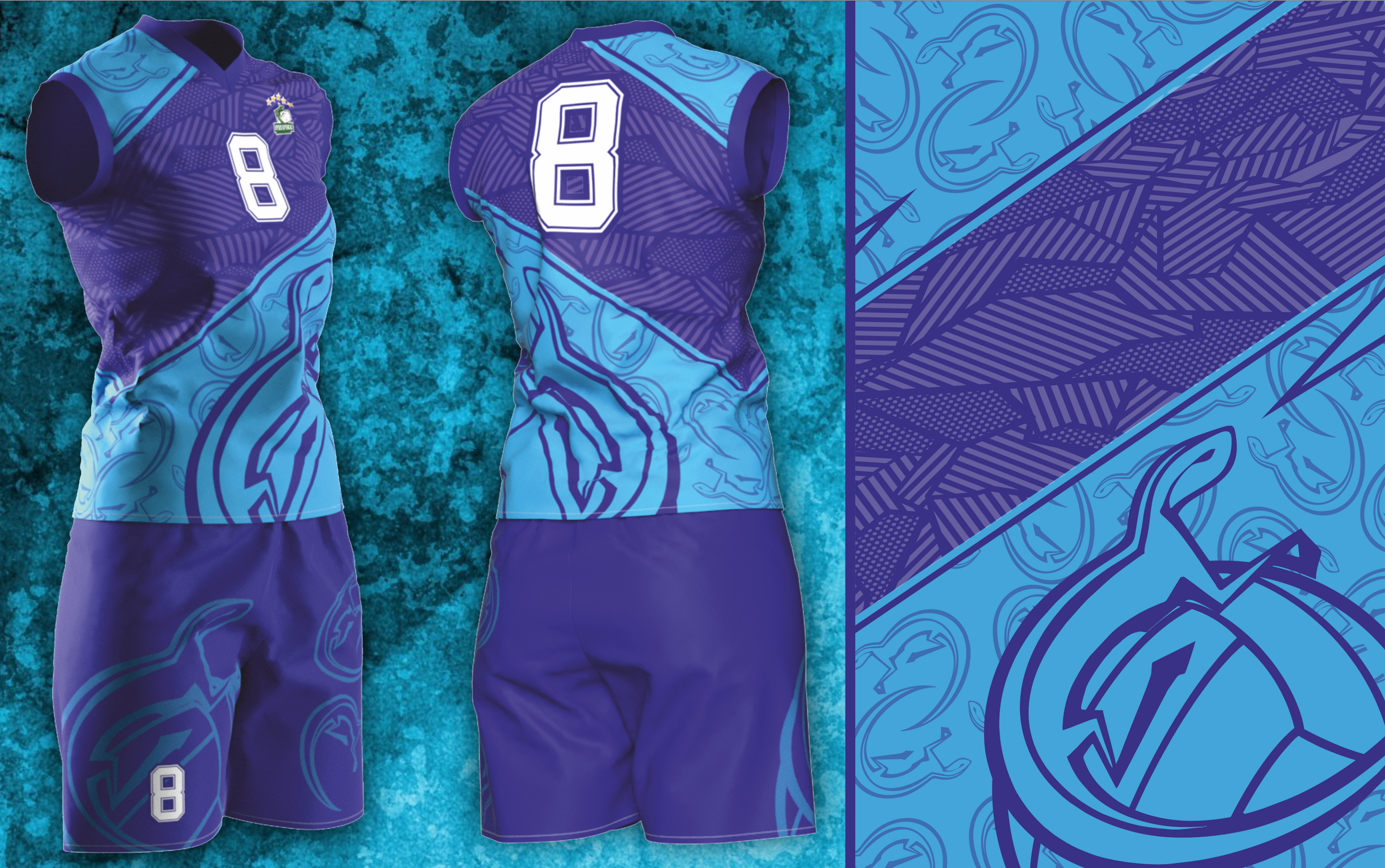 Сoncept design of a volleyball uniform — Изображение №1 — Графика на Dprofile