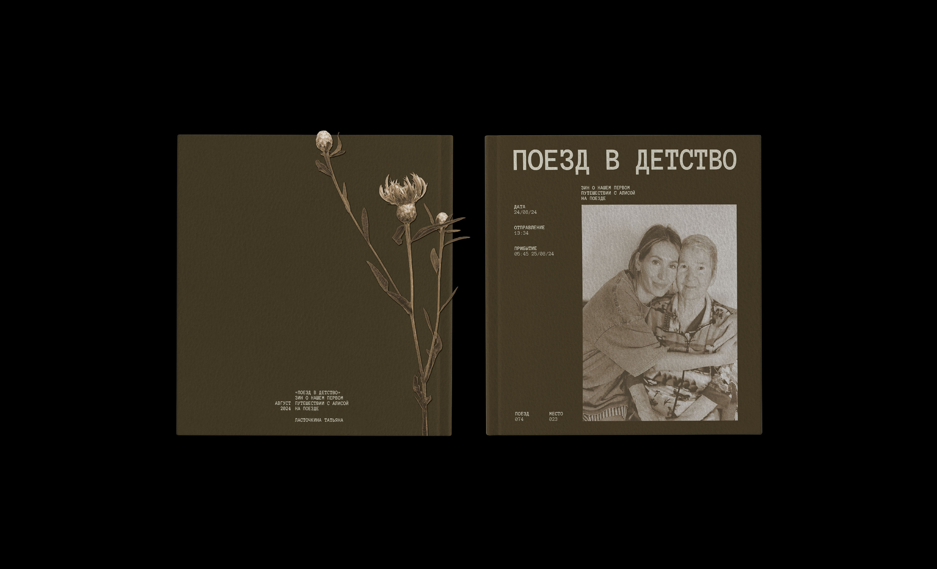 Поезд в детство — Зин | Zine — Изображение №10 — Графика на Dprofile