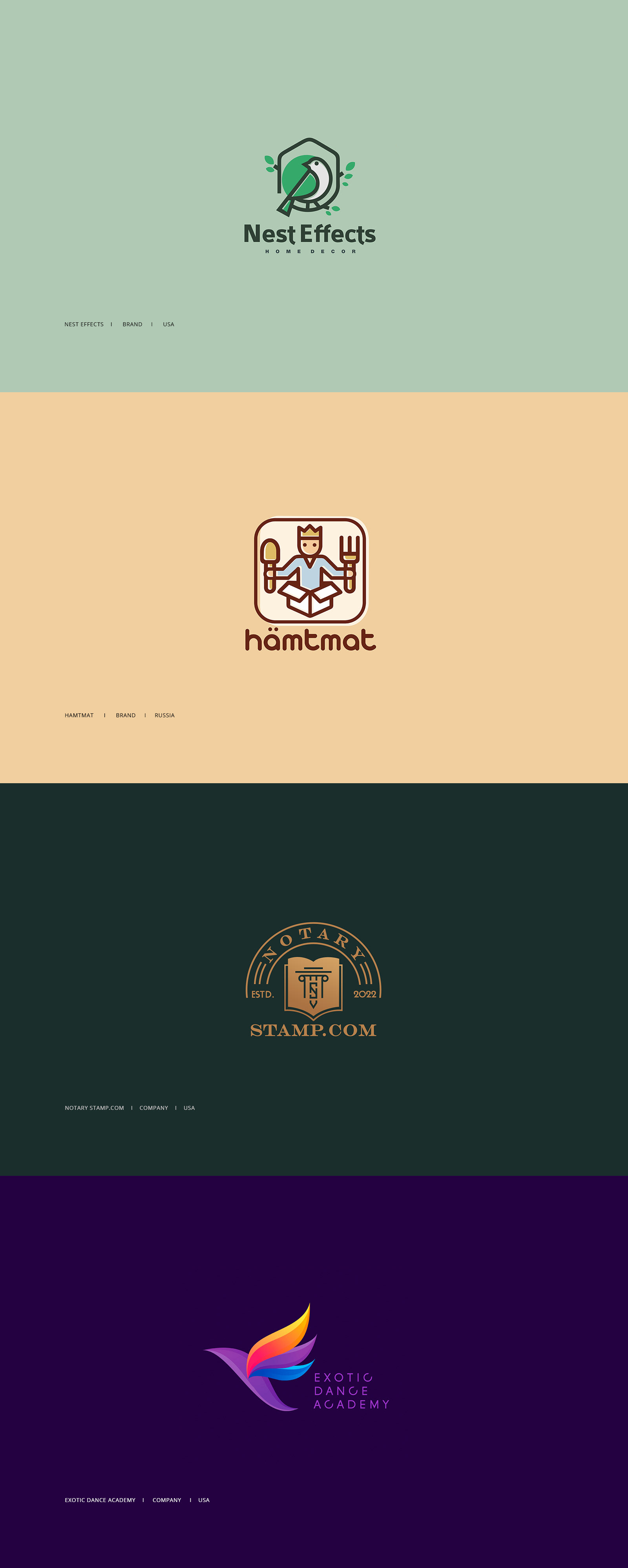 LOGOS COLLECTION 2022 — Изображение №1 — Брендинг, Графика на Dprofile