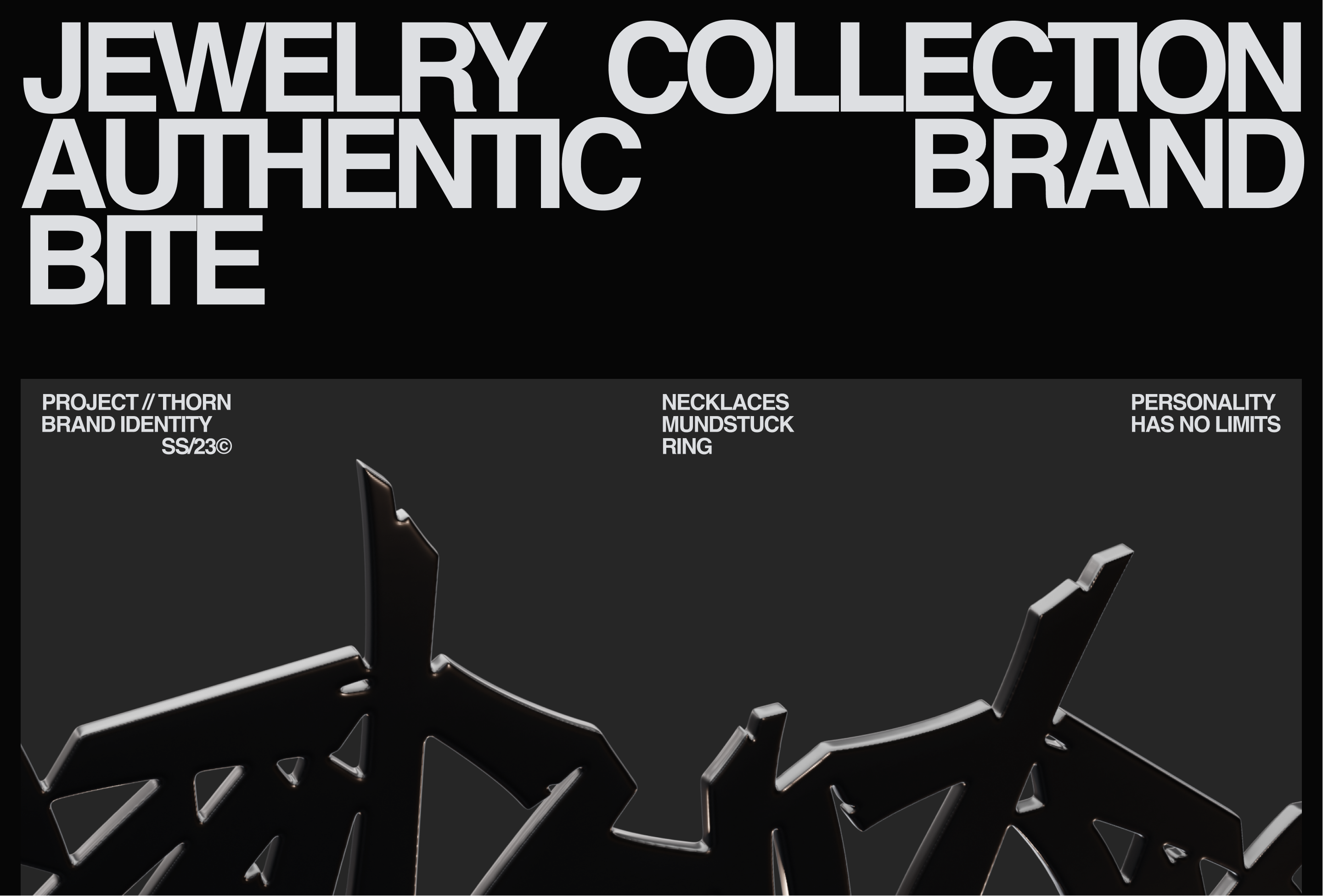 THORN: JAWELRY COLLECTION — Изображение №1 — Брендинг, 3D на Dprofile
