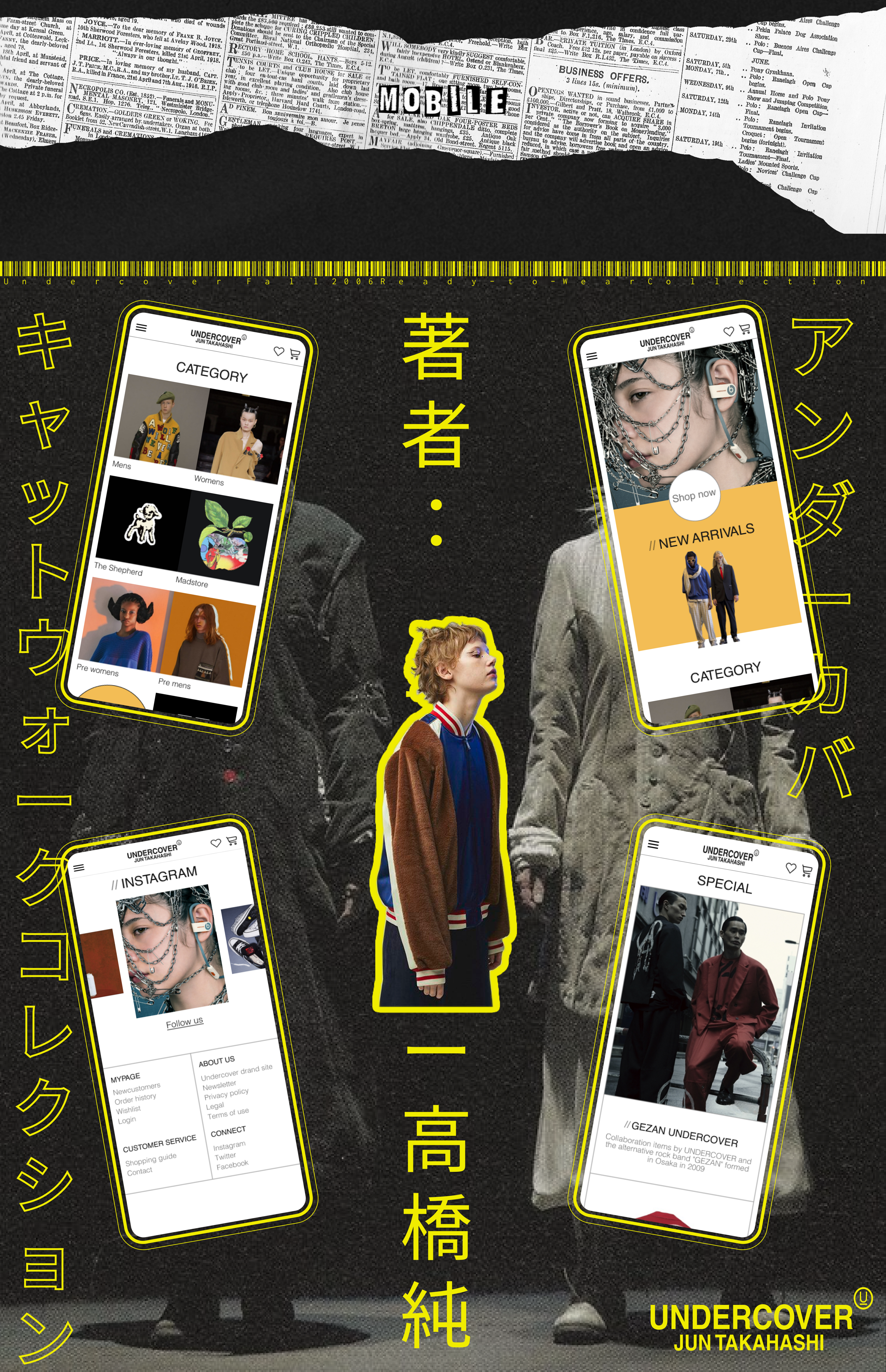 UNDERCOVER | E-commerce redesign — Изображение №2 — Интерфейсы на Dprofile