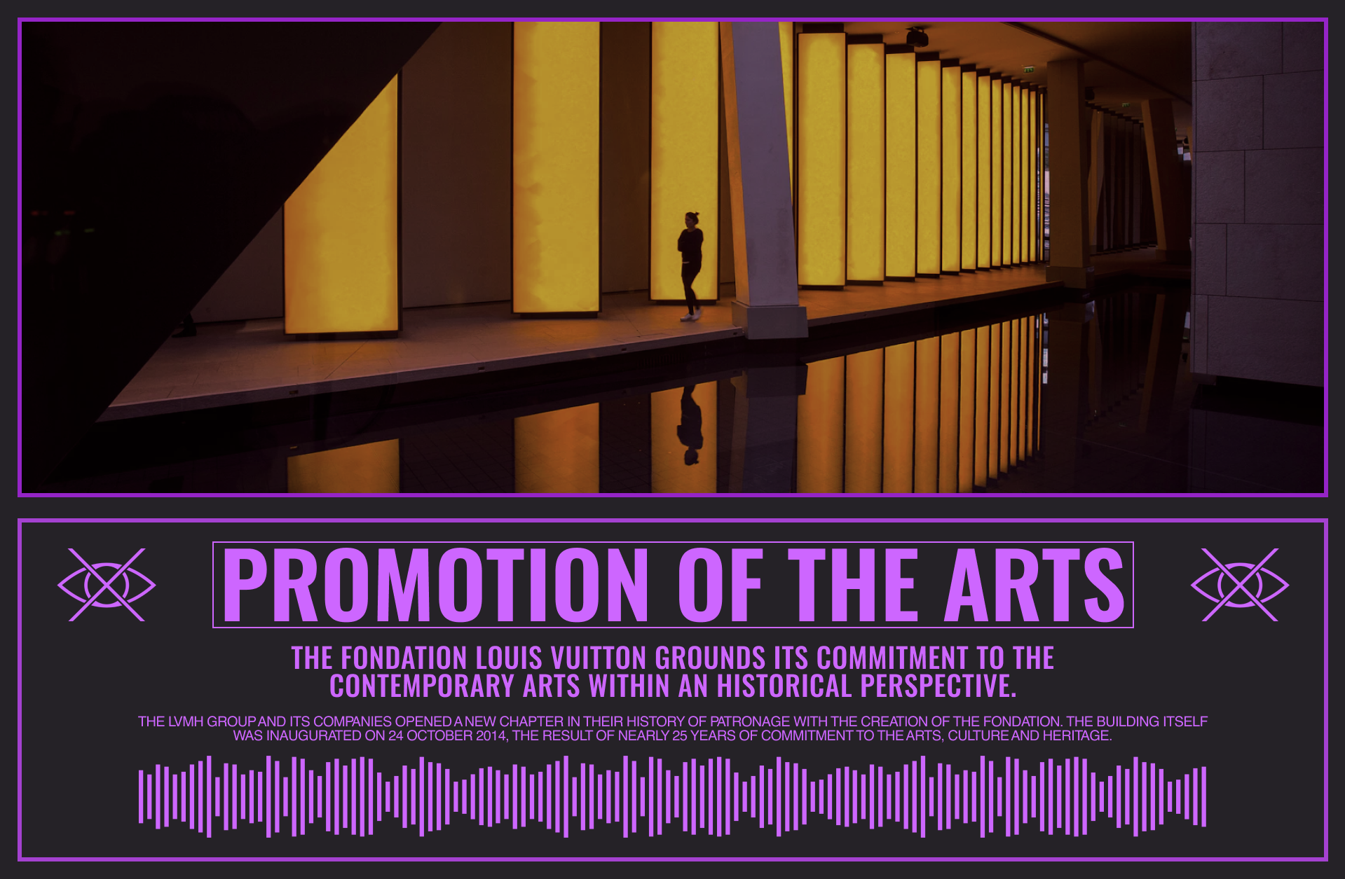 Fondation Louis Vuitton | Corporate Redesign concept — Изображение №13 — Интерфейсы на Dprofile