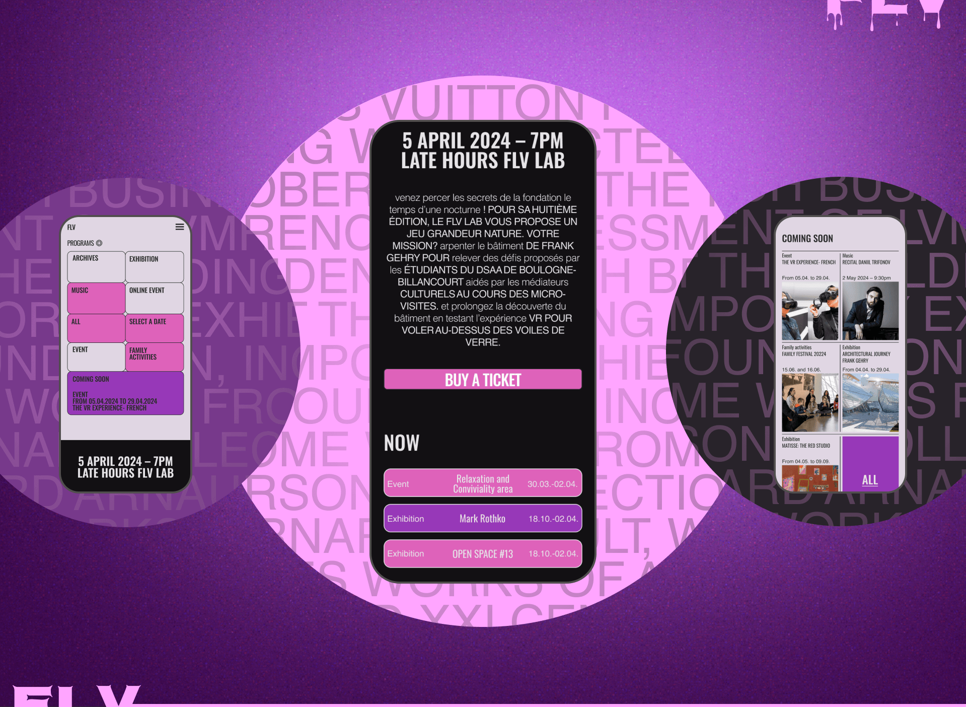 Fondation Louis Vuitton | Corporate Redesign concept — Изображение №8 — Интерфейсы на Dprofile