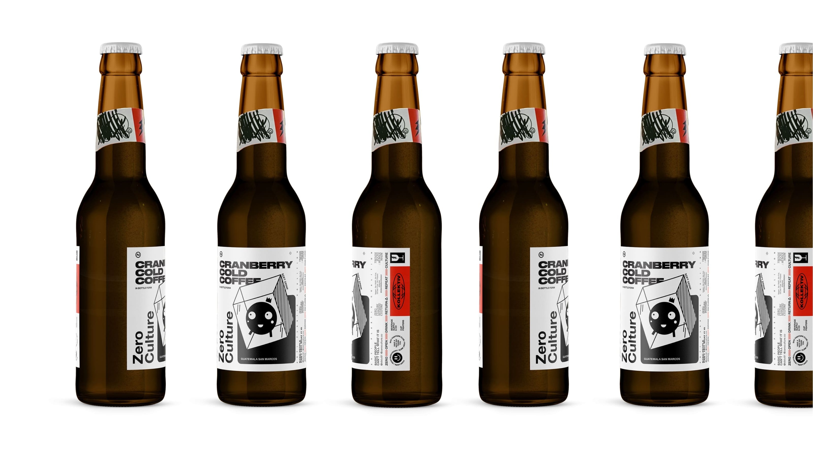 Zero Culture. Cranberry Cold Coffee — Изображение №3 — Брендинг, Иллюстрация на Dprofile