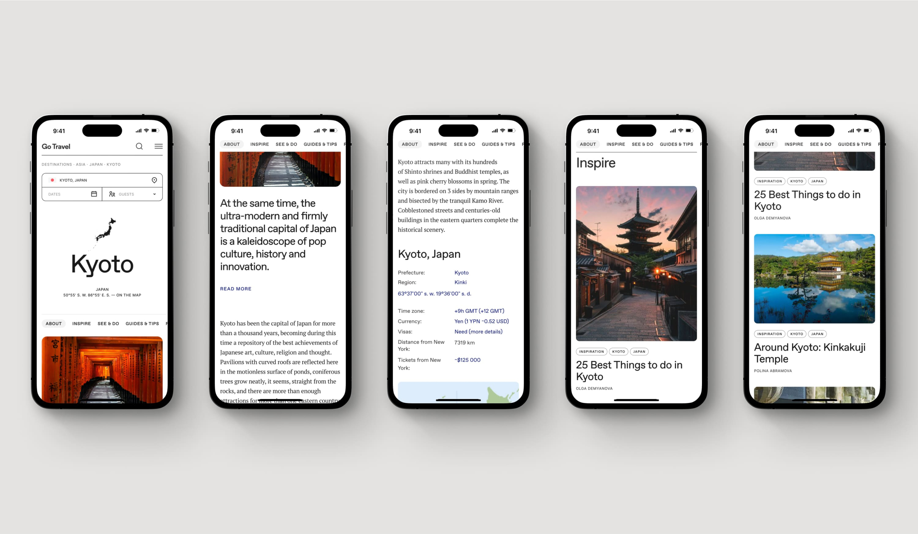 Go Travel — Изображение №18 — Интерфейсы на Dprofile