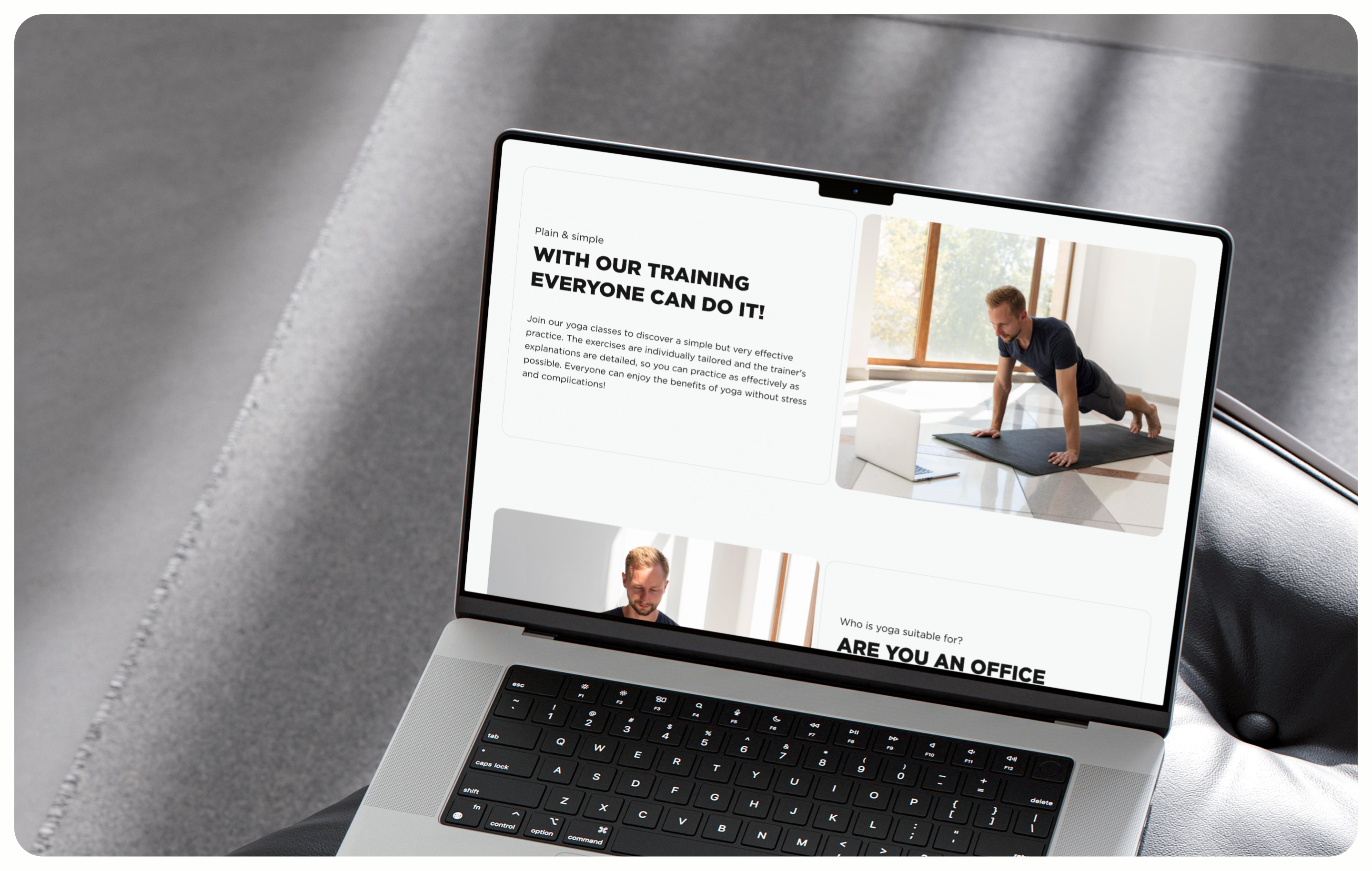 Yoga for Men — онлайн-платформа для занятий йогой — Изображение №8 — Интерфейсы на Dprofile