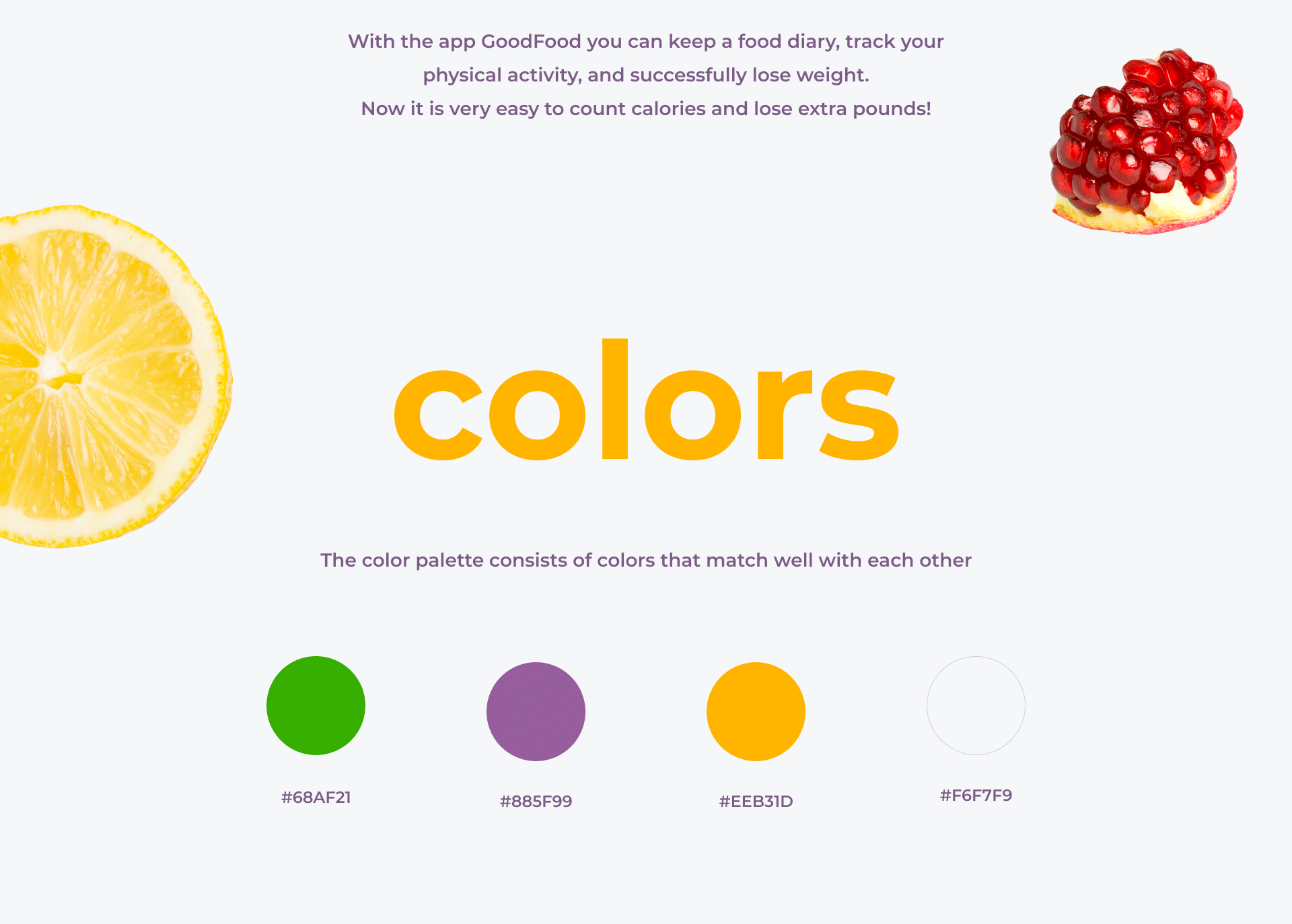 GoodFood — Изображение №2 — Интерфейсы на Dprofile