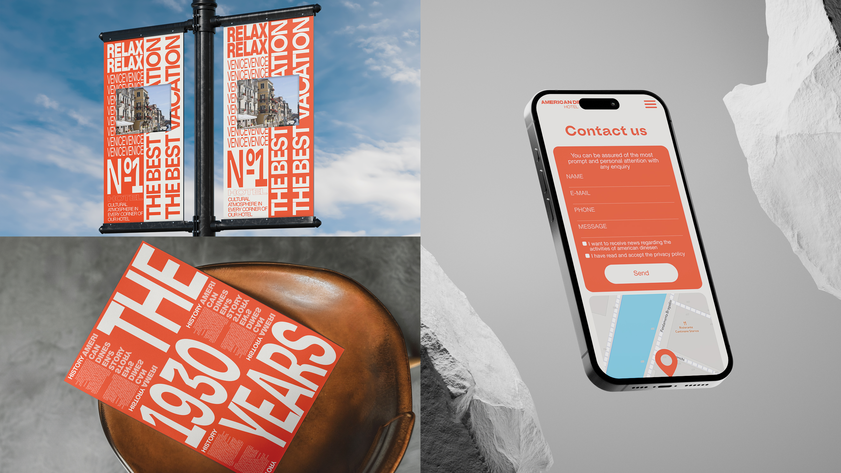 AMERICAN DINESEN HOTEL — Изображение №12 — Интерфейсы на Dprofile