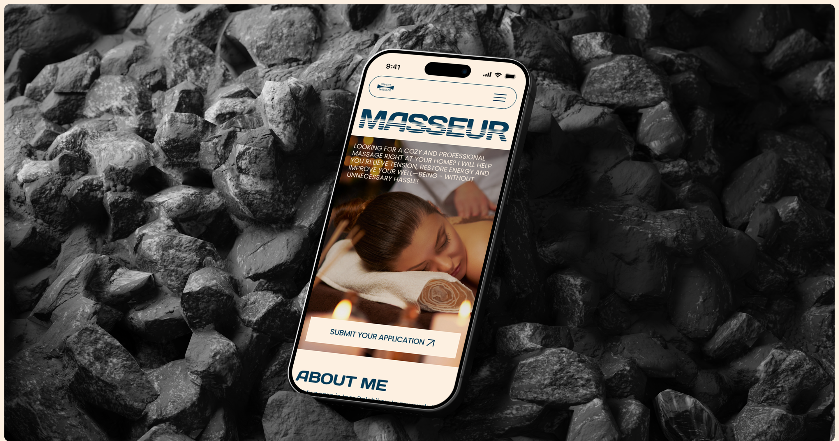 MASSEUR — Изображение №3 — Интерфейсы на Dprofile