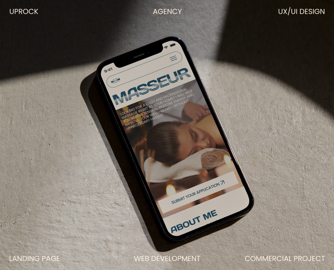 MASSEUR — Интерфейсы на Dprofile