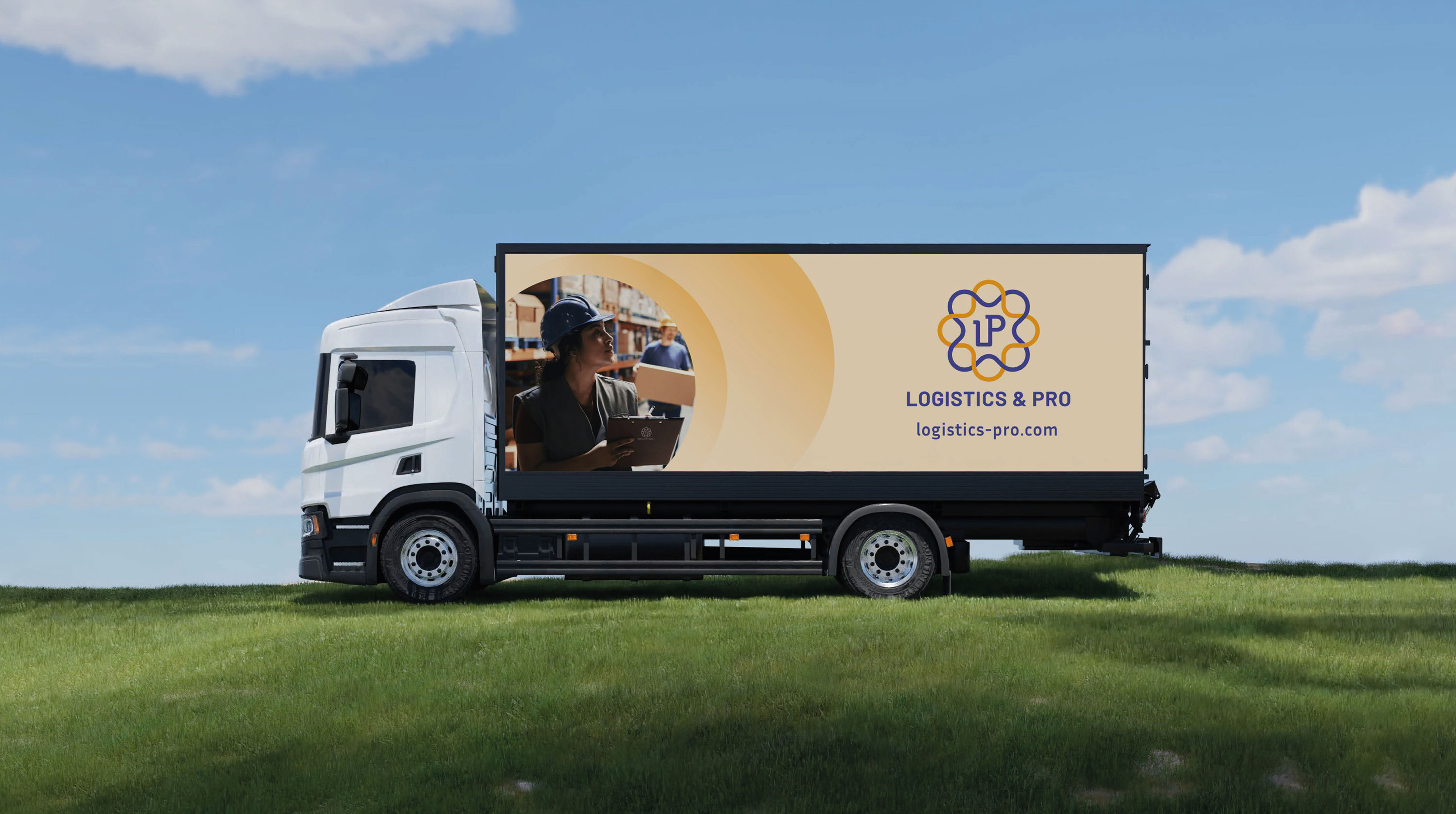 Logistics & PRO, logo and brand identity — Изображение №1 — Брендинг на Dprofile